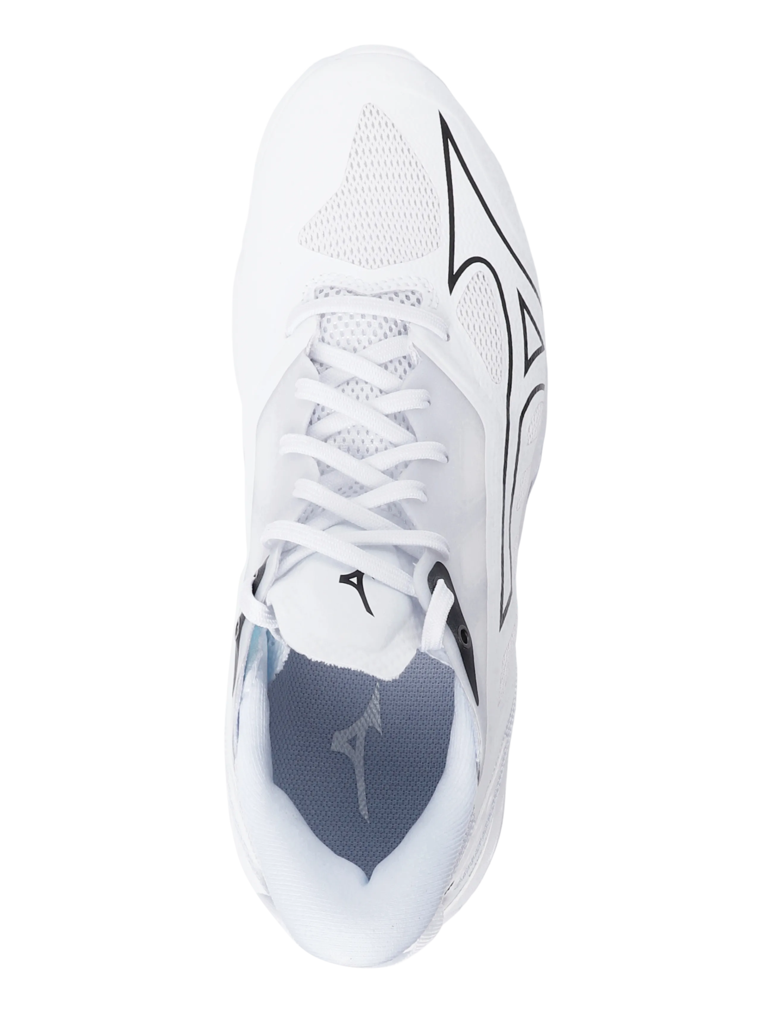 Mizuno - WAVE MIRAGE 5(U) - siseruumide spordijalatsid - white/black - 3