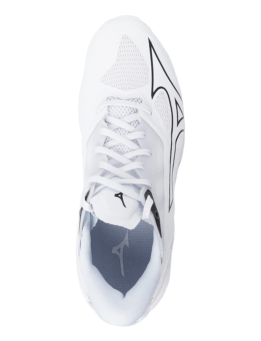 Mizuno - WAVE MIRAGE 5(U) - siseruumide spordijalatsid - white/black - 3