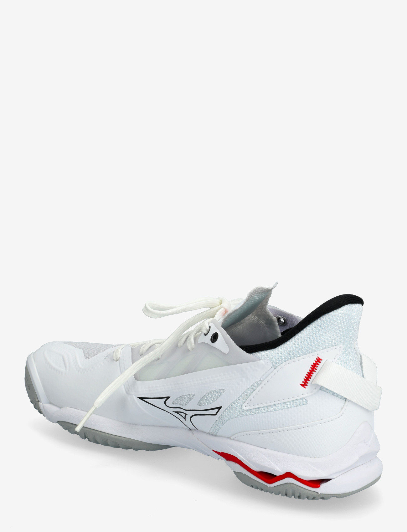 Mizuno - WAVE MIRAGE 5(U) - indoor-sportschuhe - white/black/fiery red - 2
