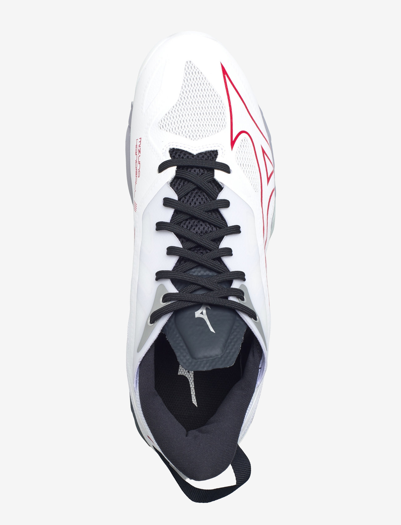 Mizuno - WAVE MIRAGE 5(U) - indendørs sportssko - white/salsa/black - 3