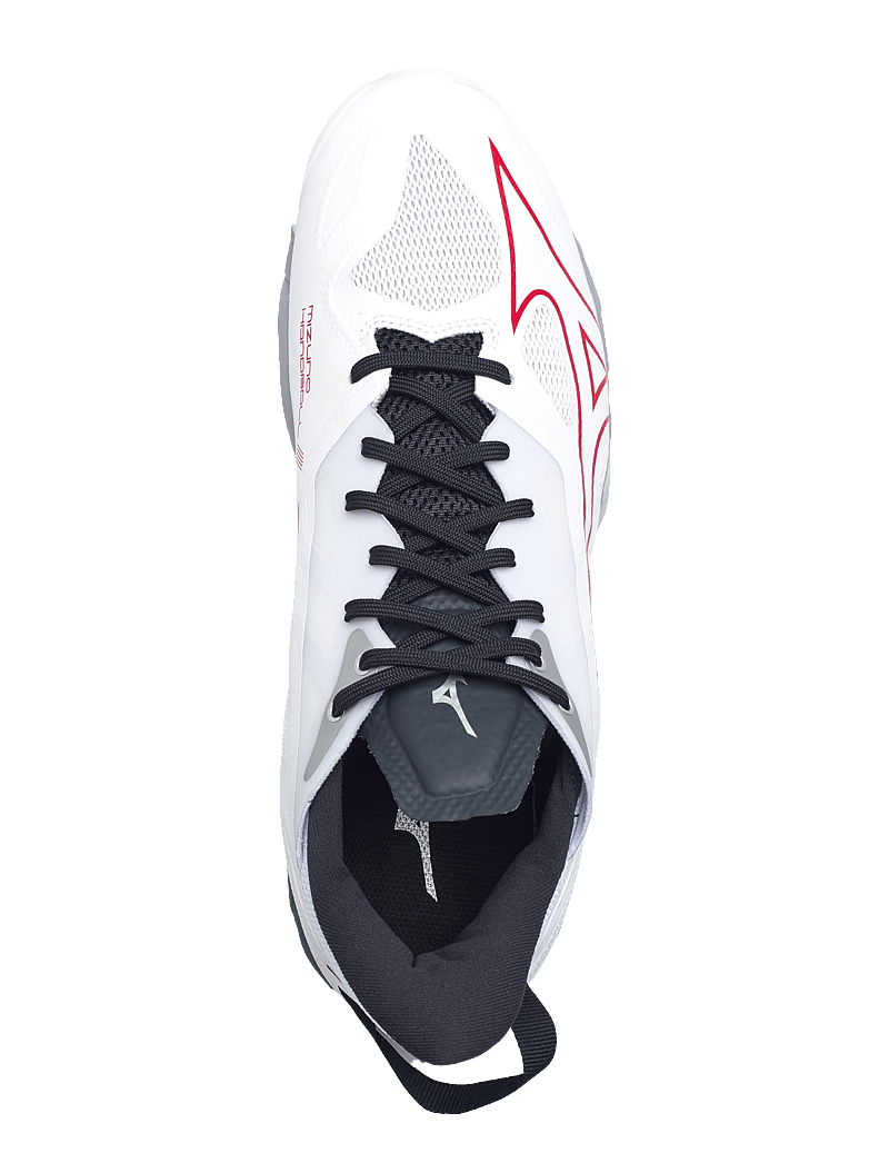 Mizuno - WAVE MIRAGE 5(U) - indendørs sportssko - white/salsa/black - 3