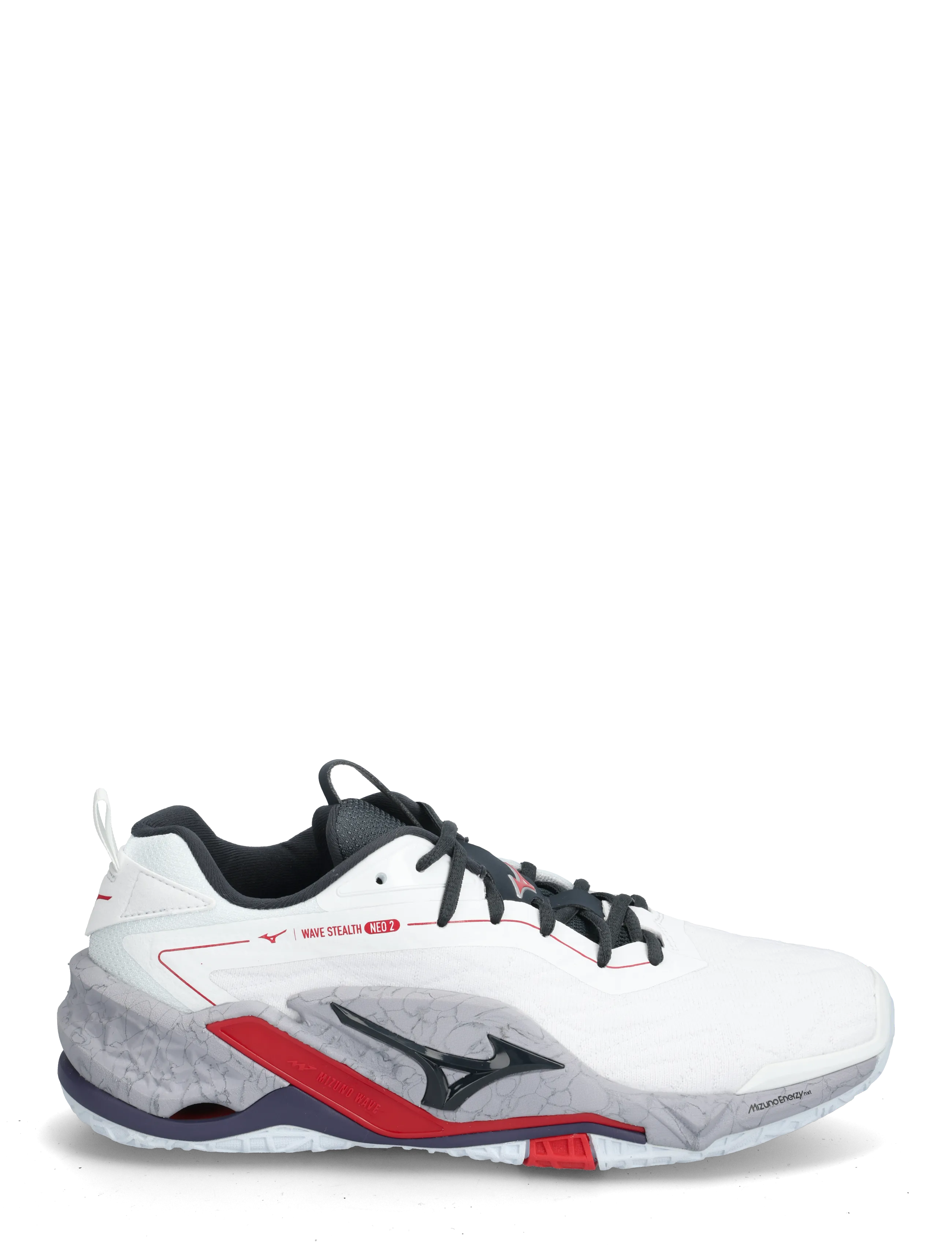 Mizuno - WAVE STEALTH NEO 2(U) - white/salsa/black - 1