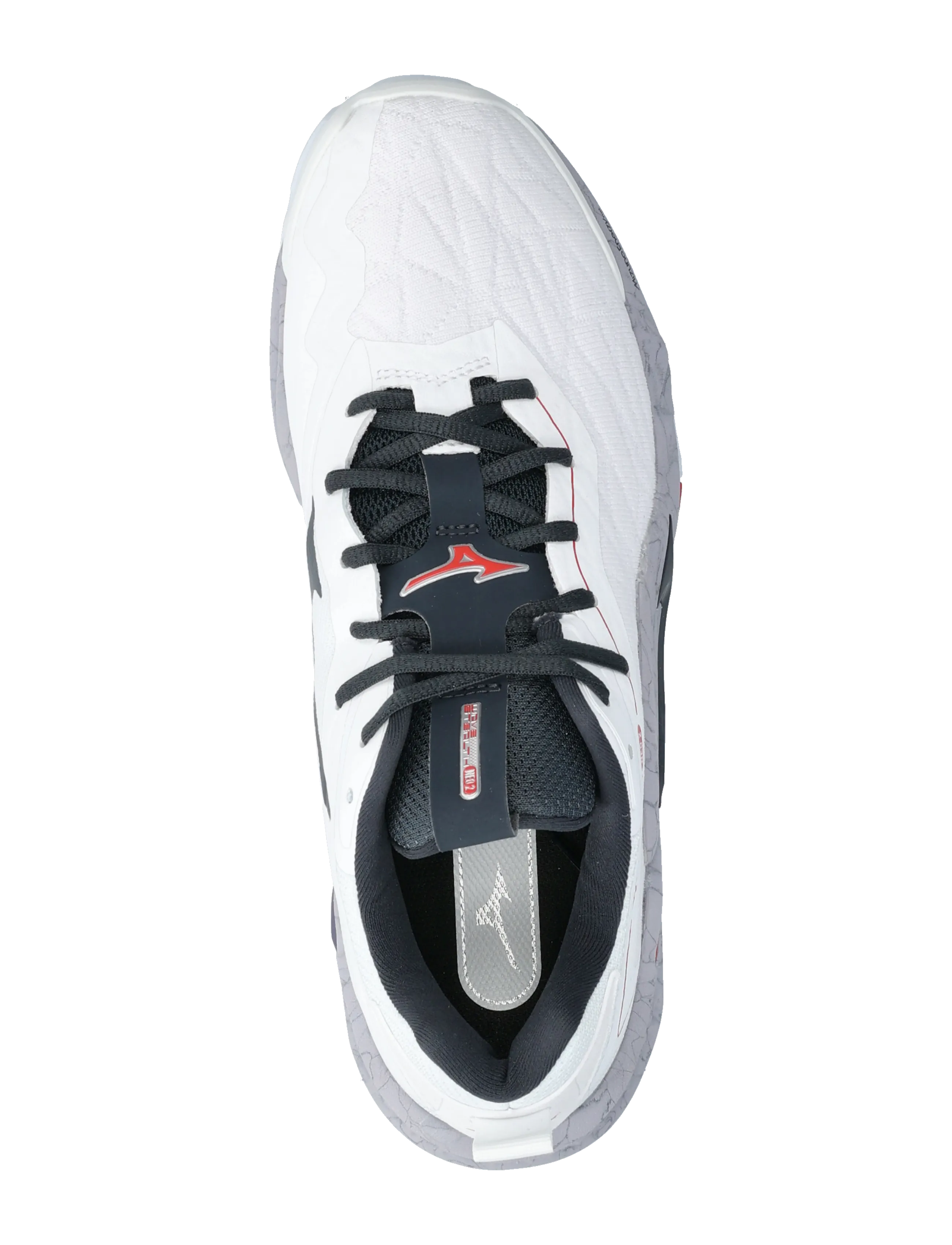 Mizuno - WAVE STEALTH NEO 2(U) - white/salsa/black - 3