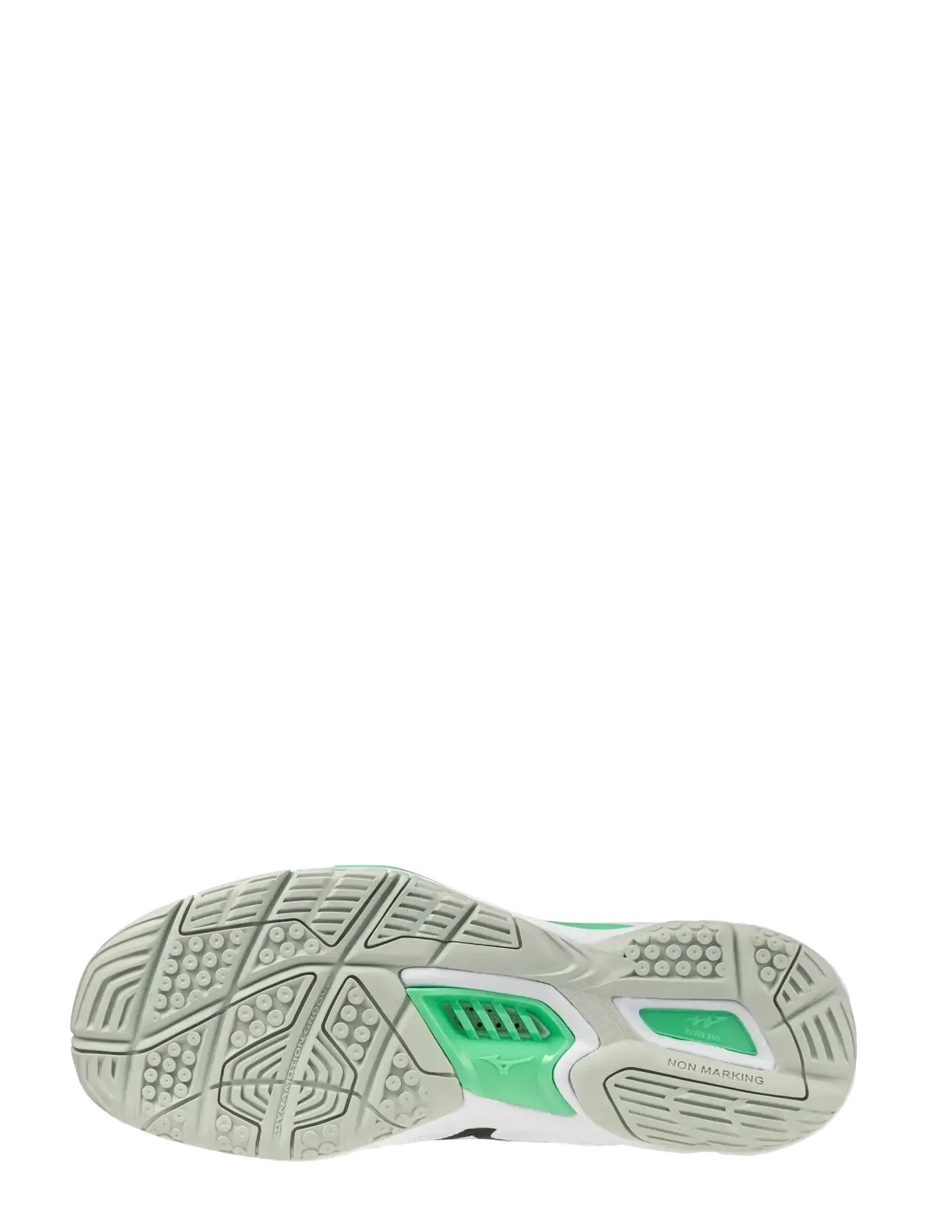 Mizuno - WAVE STEALTH 6(U) - white/black/frozen emerald - 2