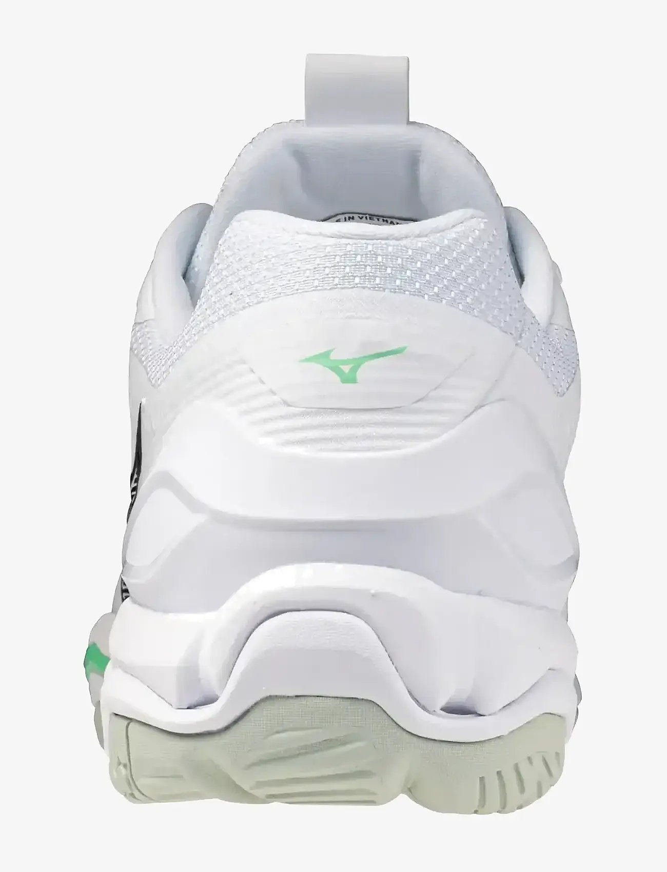 Mizuno - WAVE STEALTH 6(U) - indendørs sportssko - white/black/frozen emerald - 3