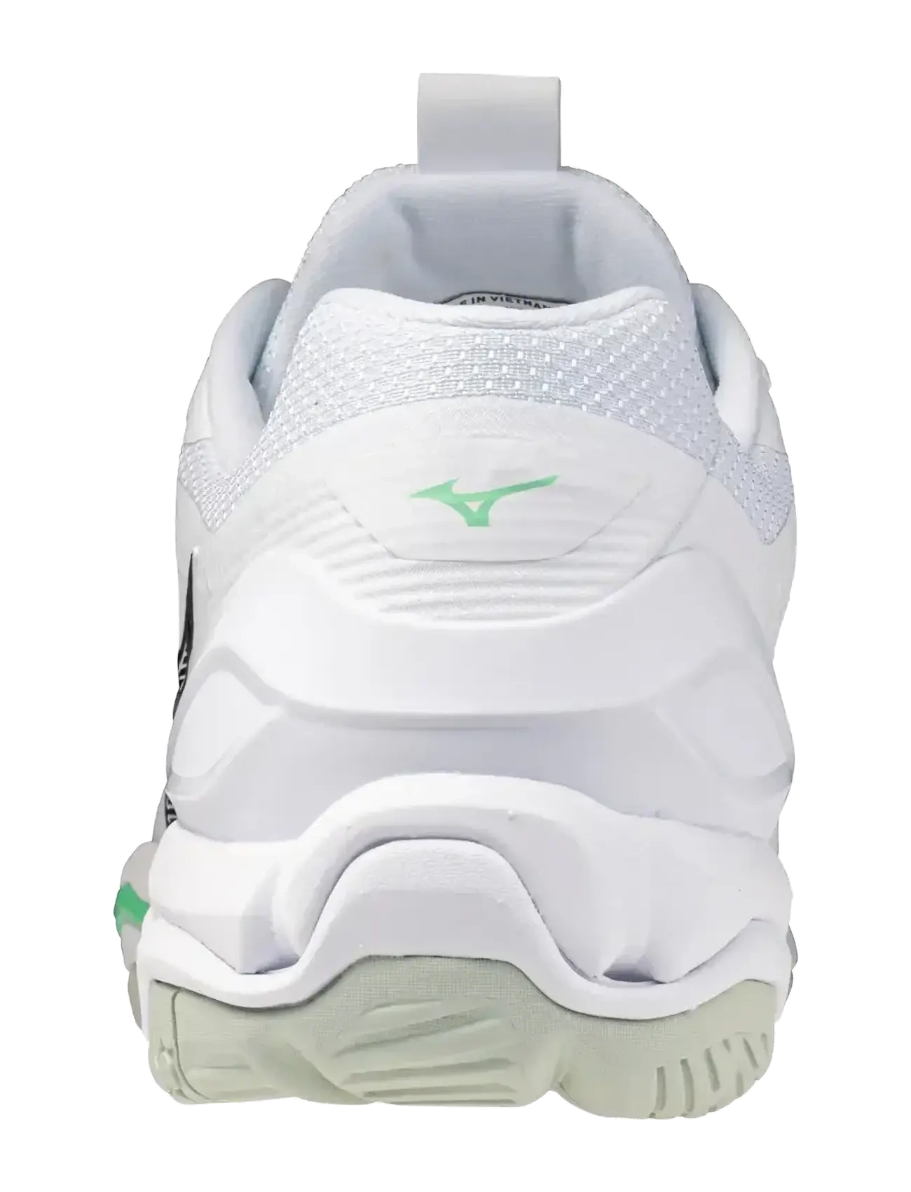 Mizuno - WAVE STEALTH 6(U) - white/black/frozen emerald - 3