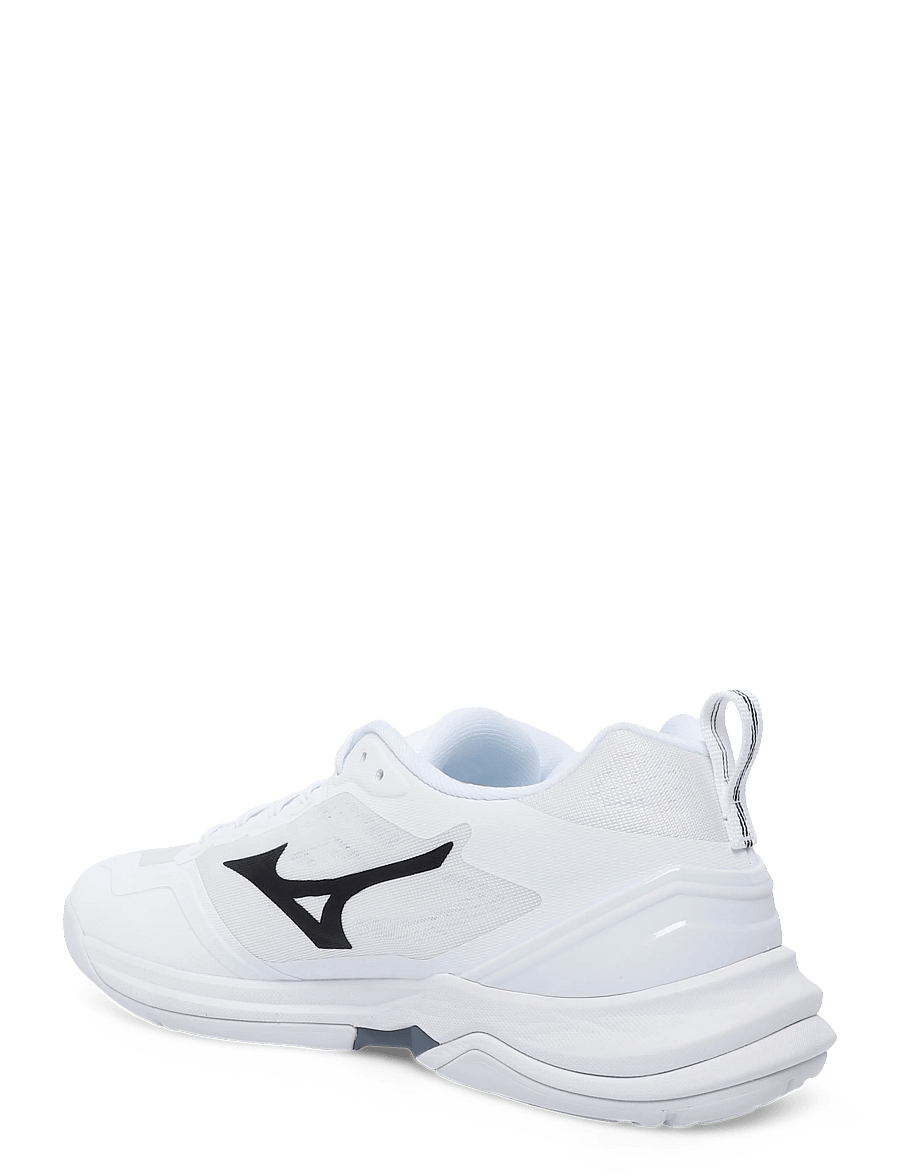 Mizuno - WAVE STEALTH ELITE(U) - inomhusskor - white/metallic gray - 1