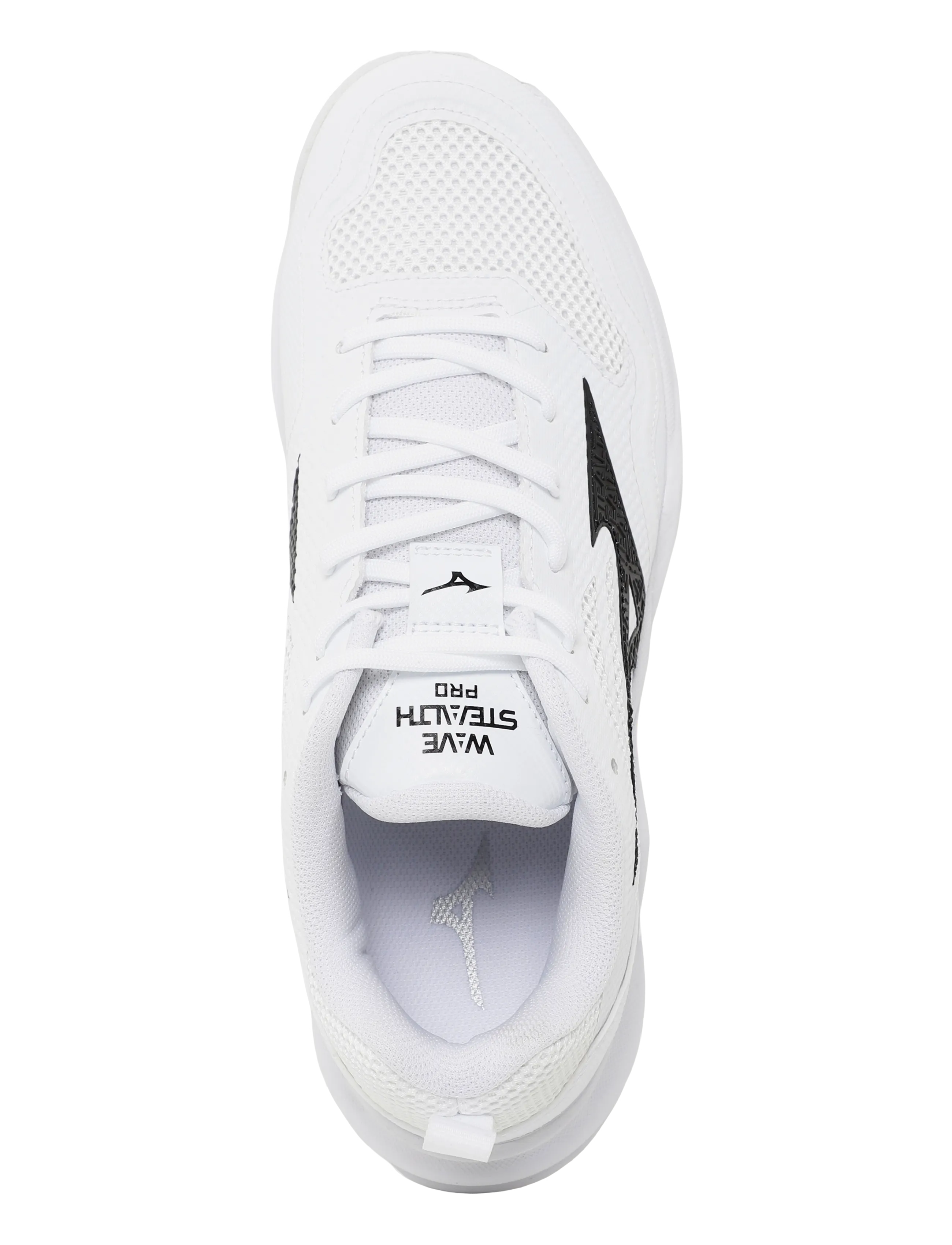 Mizuno - WAVE STEALTH PRO(U) - inomhusskor - white/black/white - 3