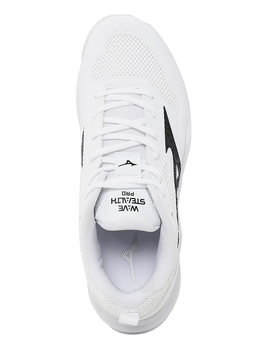 Mizuno - WAVE STEALTH PRO(U) - indoor-sportschuhe - white/black/white - 3