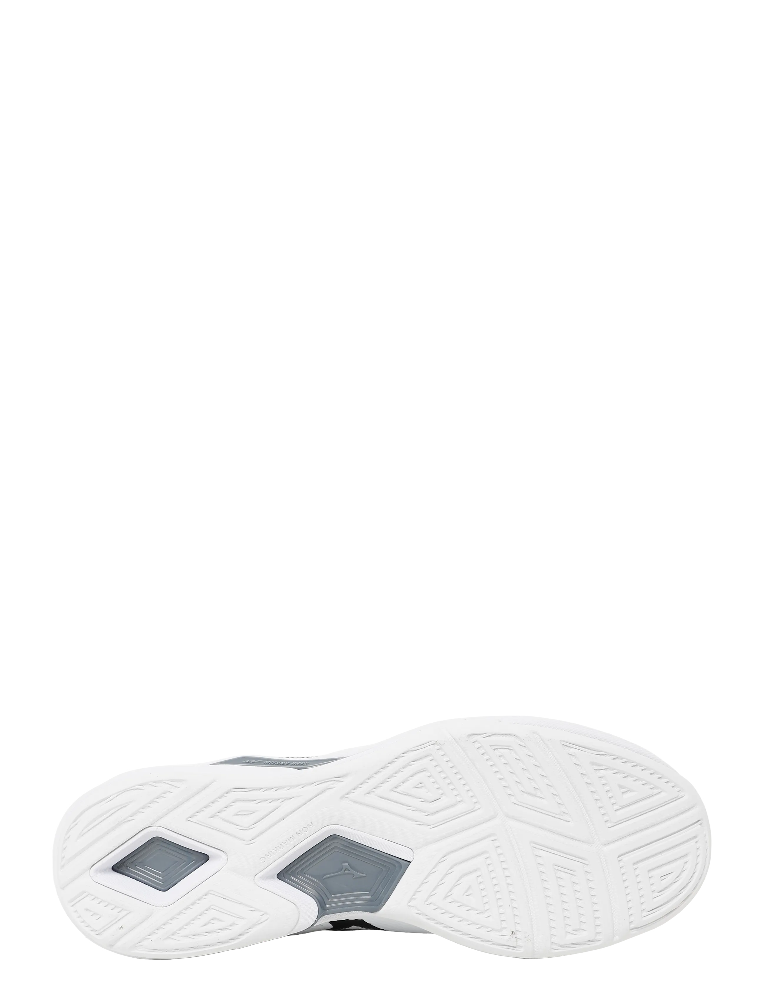 Mizuno - WAVE STEALTH PRO(U) - inomhusskor - white/black/white - 4