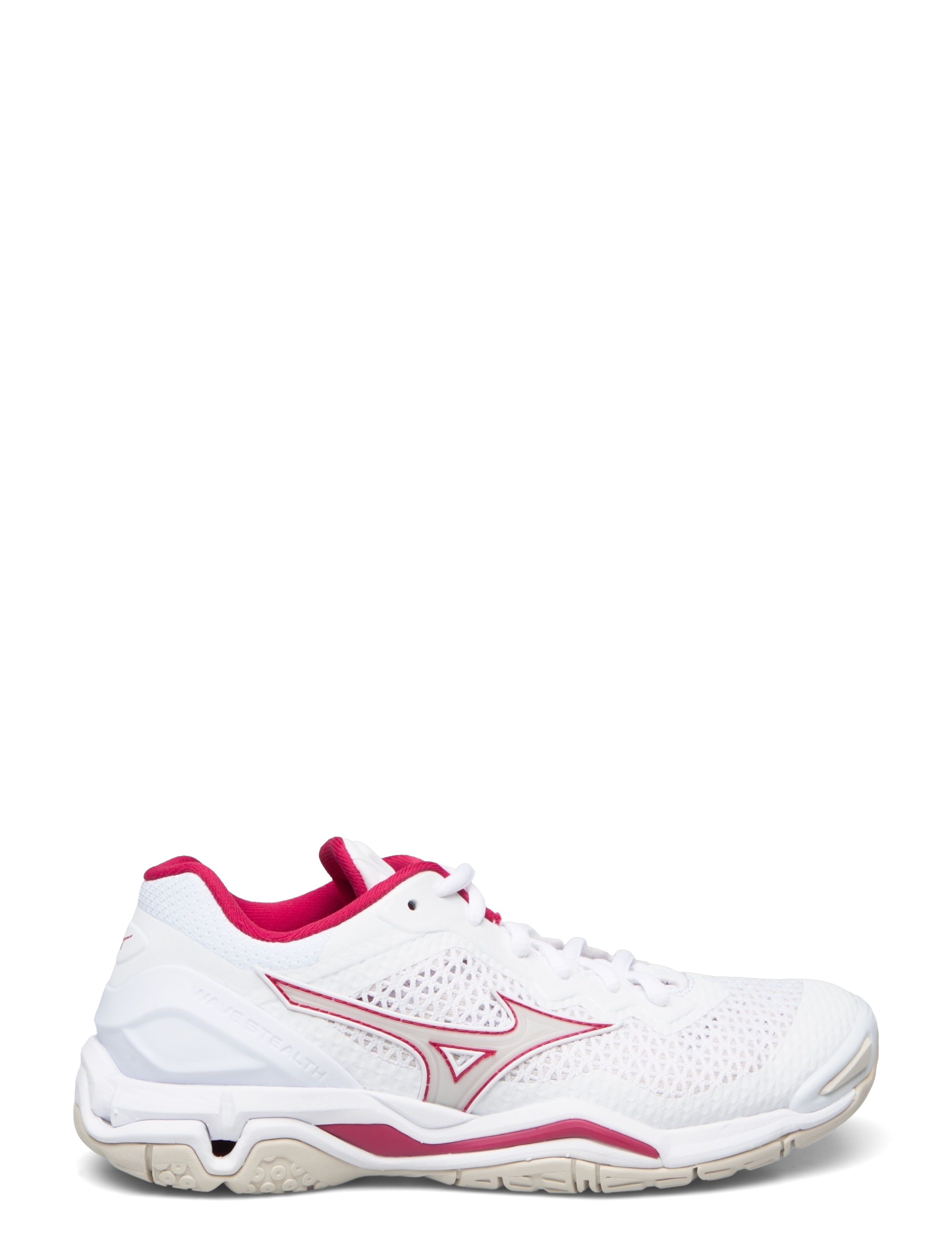 Mizuno - WAVE STEALTH V(W) - wht/whtsand/persianred - 1