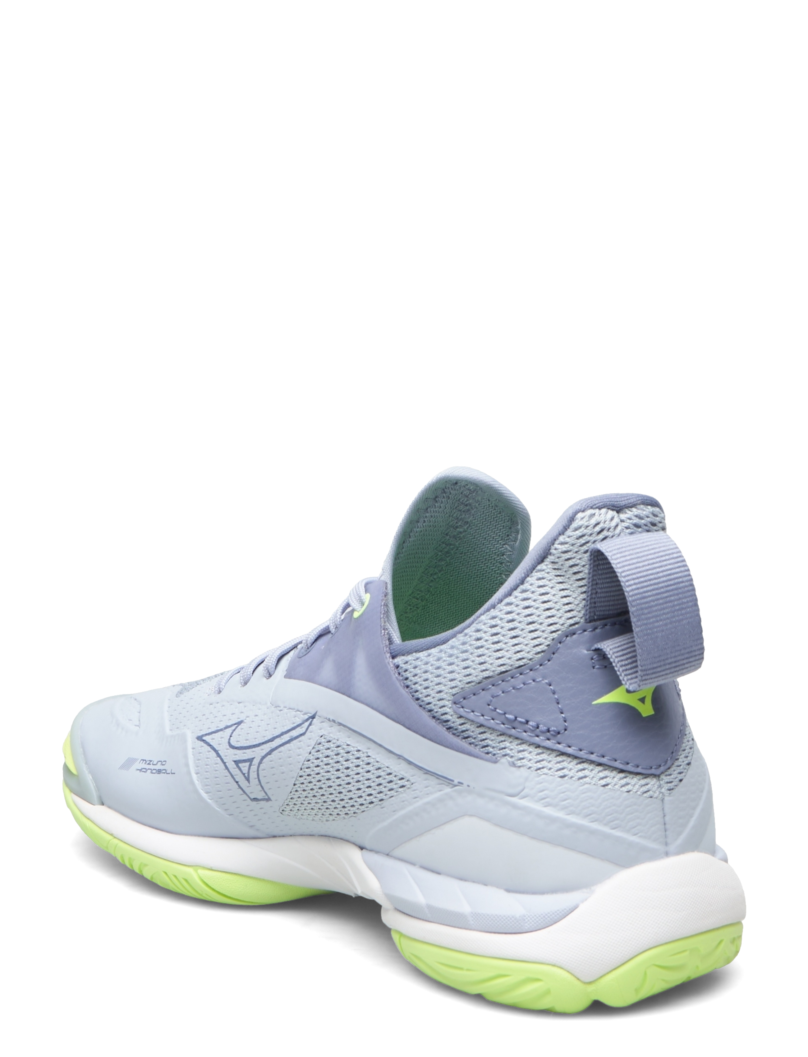 Mizuno - WAVE MIRAGE 4(W) - heather/subdued blue/neo lime - 2