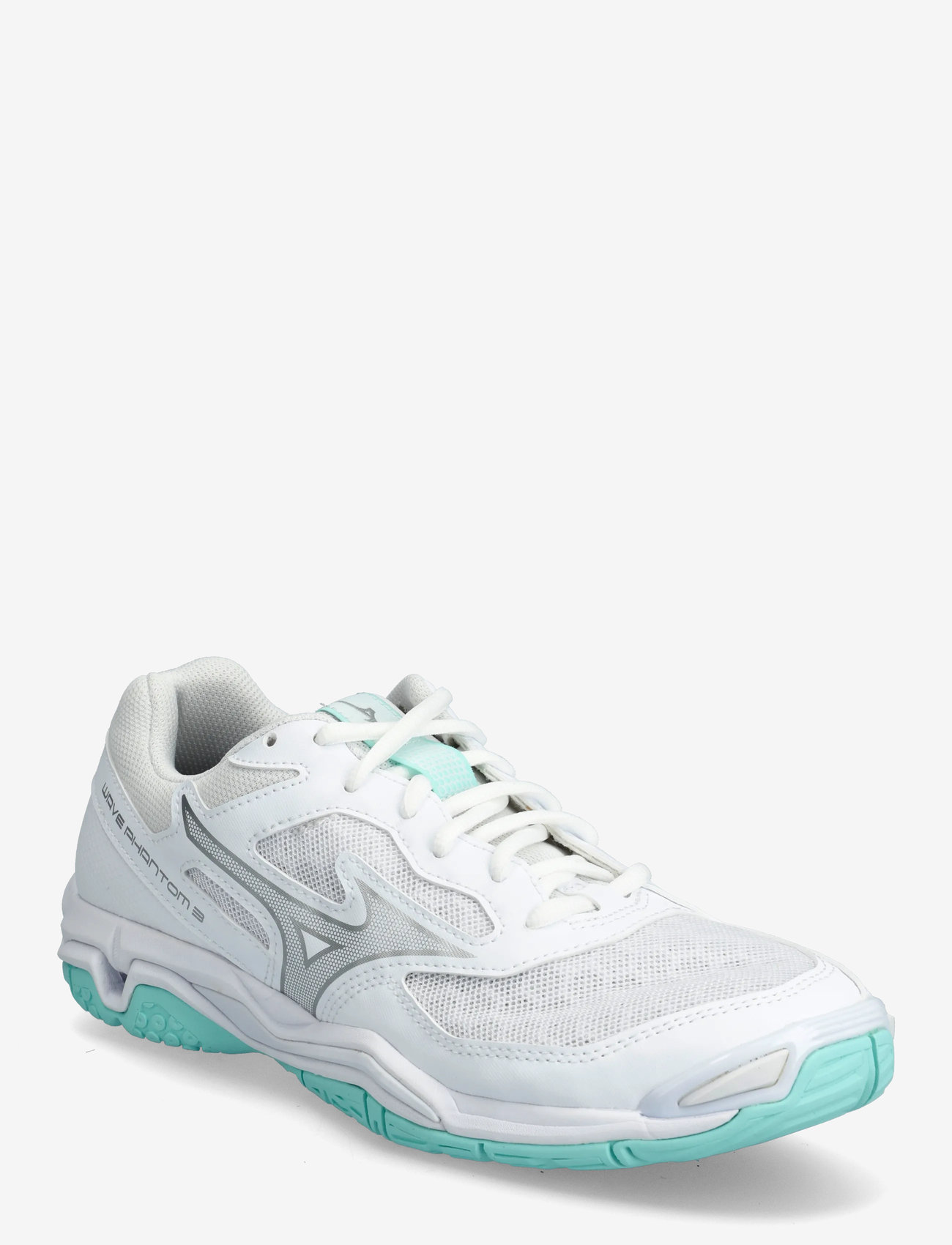 Mizuno - WAVE PHANTOM 3 W - siseruumide spordijalatsid - white/blue tint - 0
