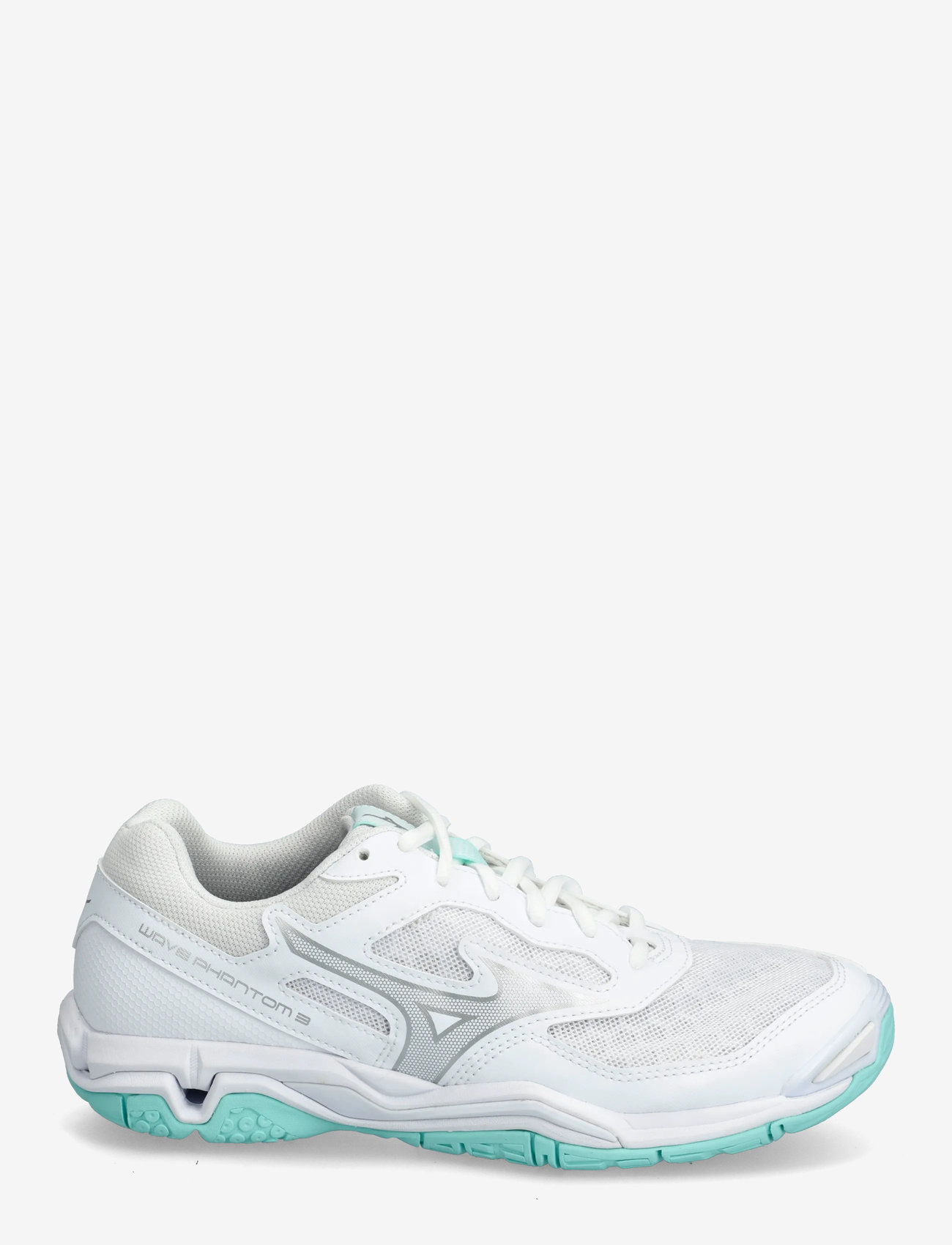 Mizuno - WAVE PHANTOM 3 W - siseruumide spordijalatsid - white/blue tint - 1