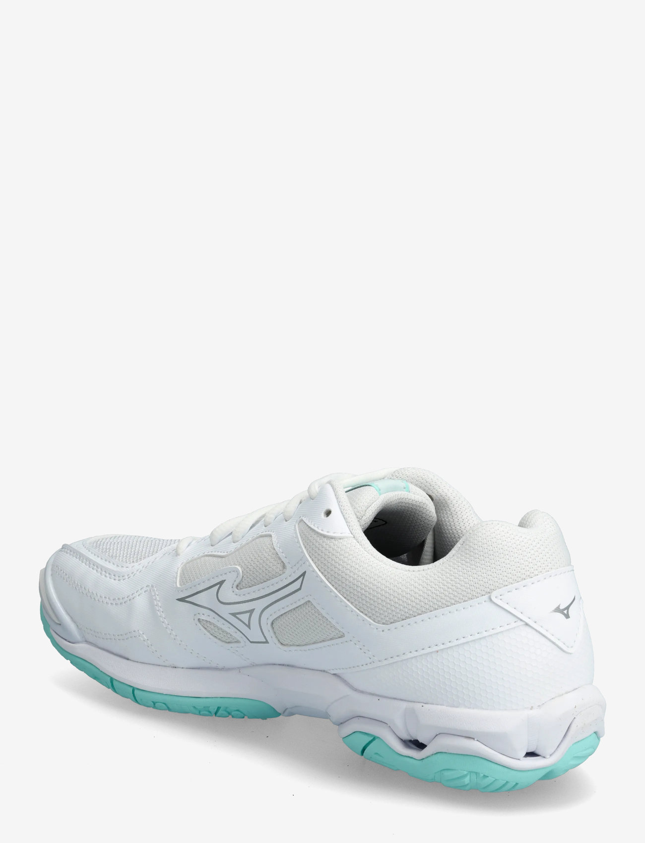 Mizuno - WAVE PHANTOM 3 W - siseruumide spordijalatsid - white/blue tint - 2