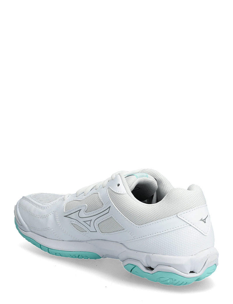 Mizuno - WAVE PHANTOM 3 W - siseruumide spordijalatsid - white/blue tint - 2
