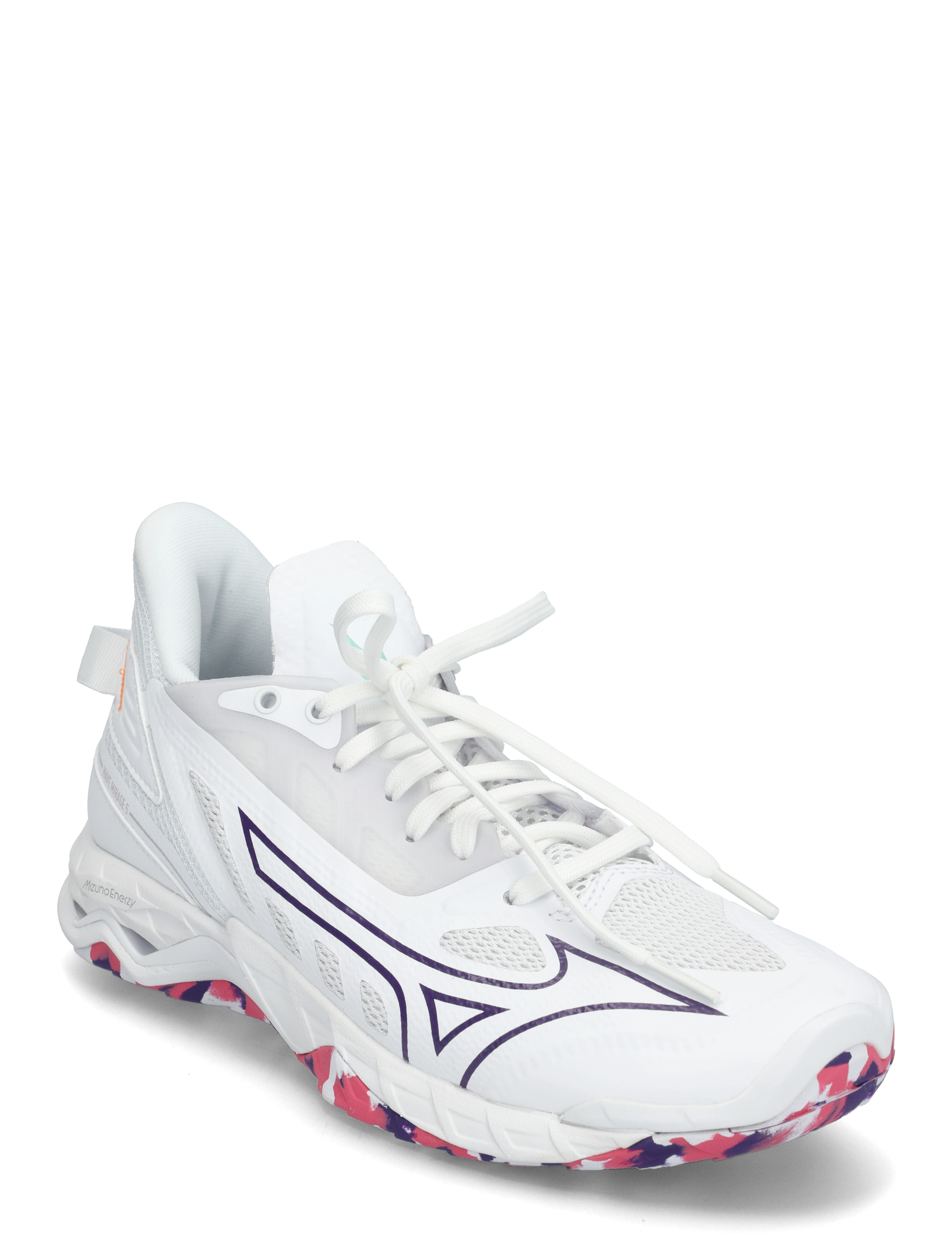 Mizuno WAVE MIRAGE 5(W) - Mizuno - WHITE/VIOLET INDIGO/CAMELLIA ROSE / white