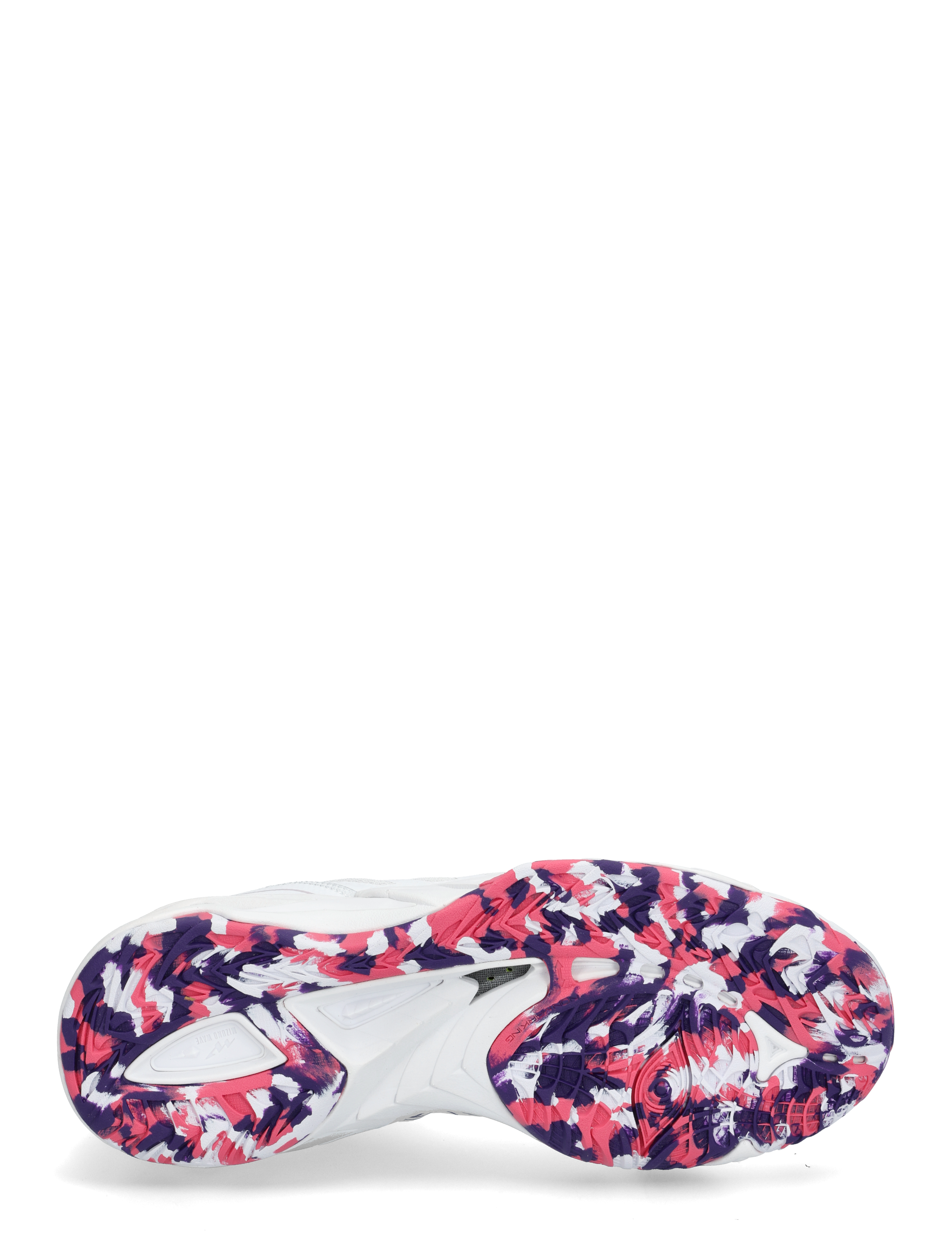 Mizuno - WAVE MIRAGE 5(W) - indoor-sportschuhe - white/violet indigo/camellia rose - 4
