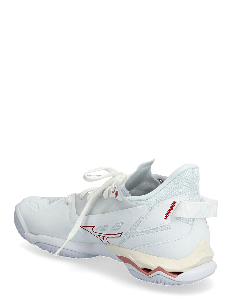 Mizuno - WAVE MIRAGE 5(W) - binnensportschoenen - white/rose elegance/lava falls - 2