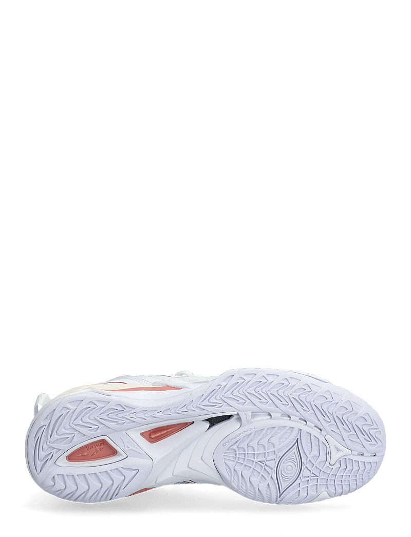 Mizuno - WAVE MIRAGE 5(W) - binnensportschoenen - white/rose elegance/lava falls - 4