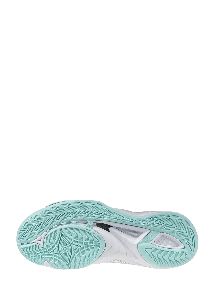 Mizuno - WAVE MIRAGE 5(W) - inomhusskor - white/blue tint - 3