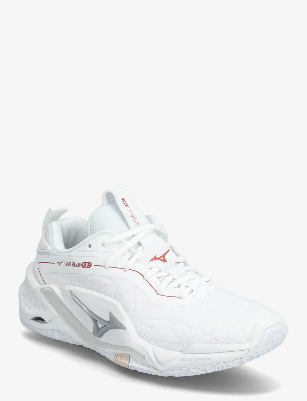 Mizuno - WAVE STEALTH NEO 2(W) - indoor-sportschuhe - white/aleutian/cloud pink - 0