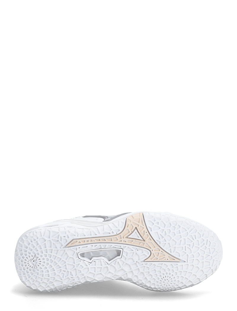 Mizuno - WAVE STEALTH NEO 2(W) - inomhusskor - white/aleutian/cloud pink - 4