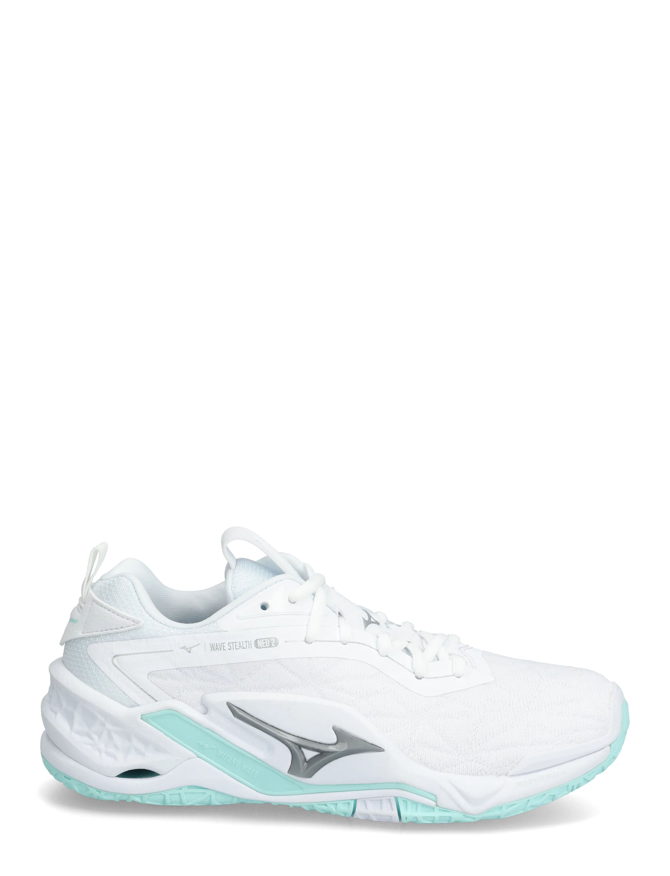Mizuno - WAVE STEALTH NEO 2(W) - indendørs sportssko - white/blue tint - 1