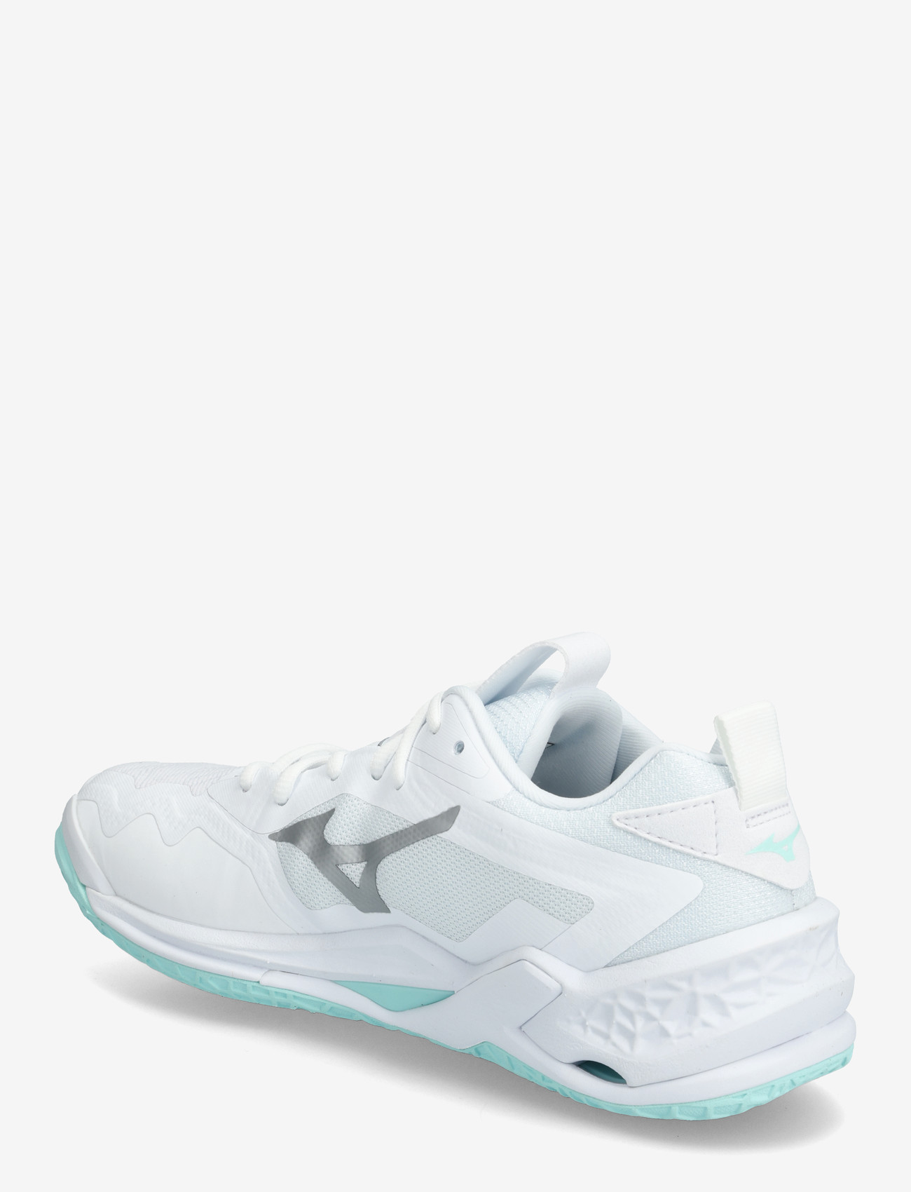 Mizuno - WAVE STEALTH NEO 2(W) - siseruumide spordijalatsid - white/blue tint - 2