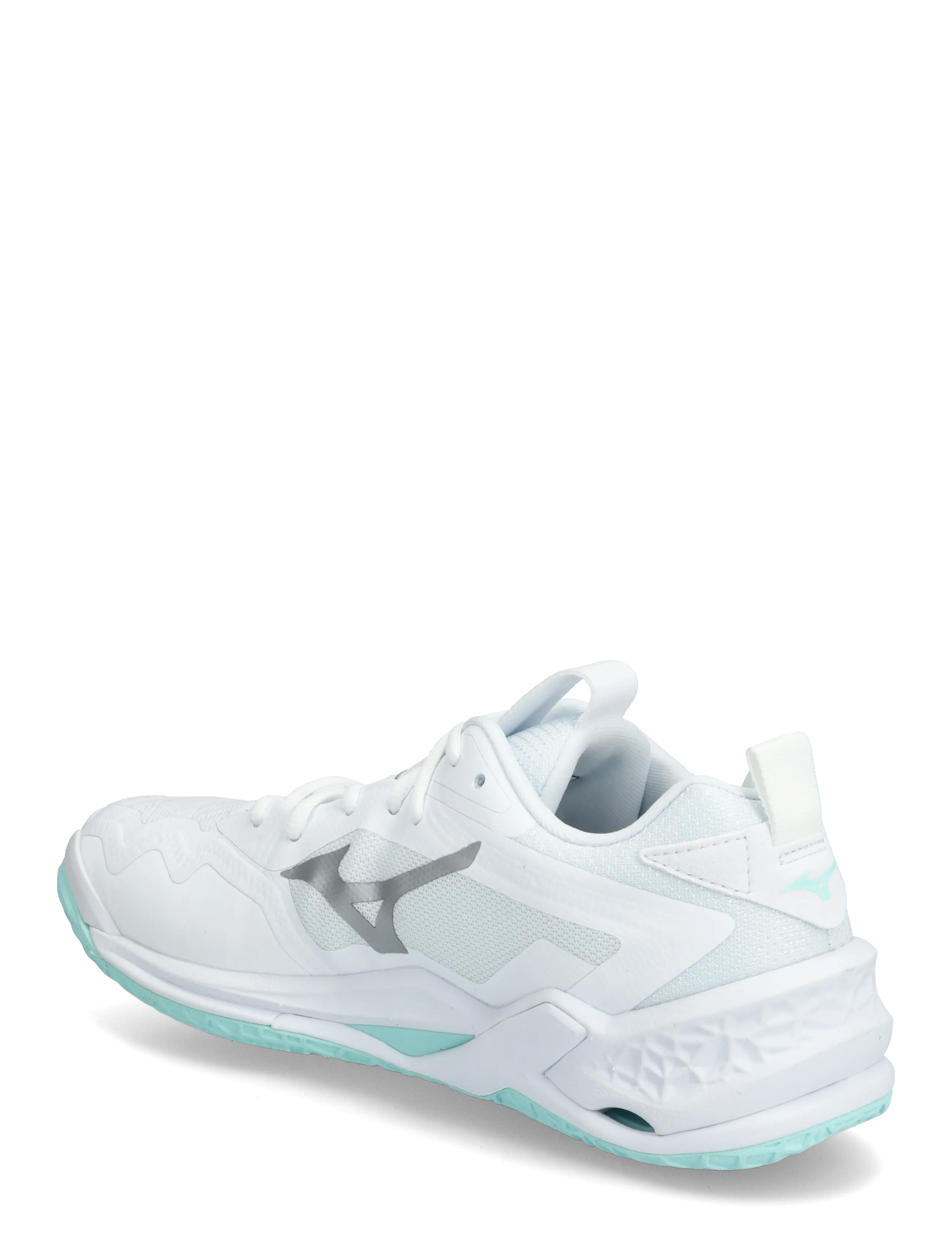 Mizuno - WAVE STEALTH NEO 2(W) - siseruumide spordijalatsid - white/blue tint - 2