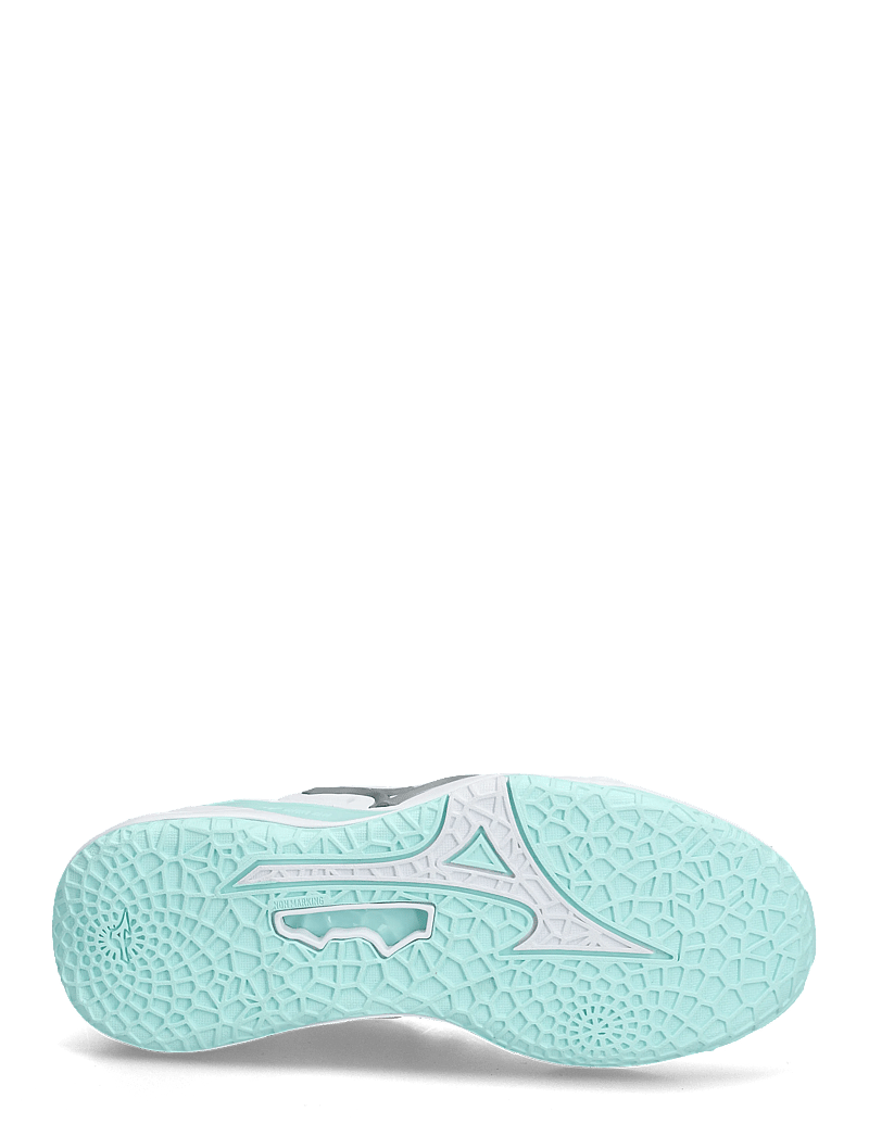 Mizuno - WAVE STEALTH NEO 2(W) - siseruumide spordijalatsid - white/blue tint - 4