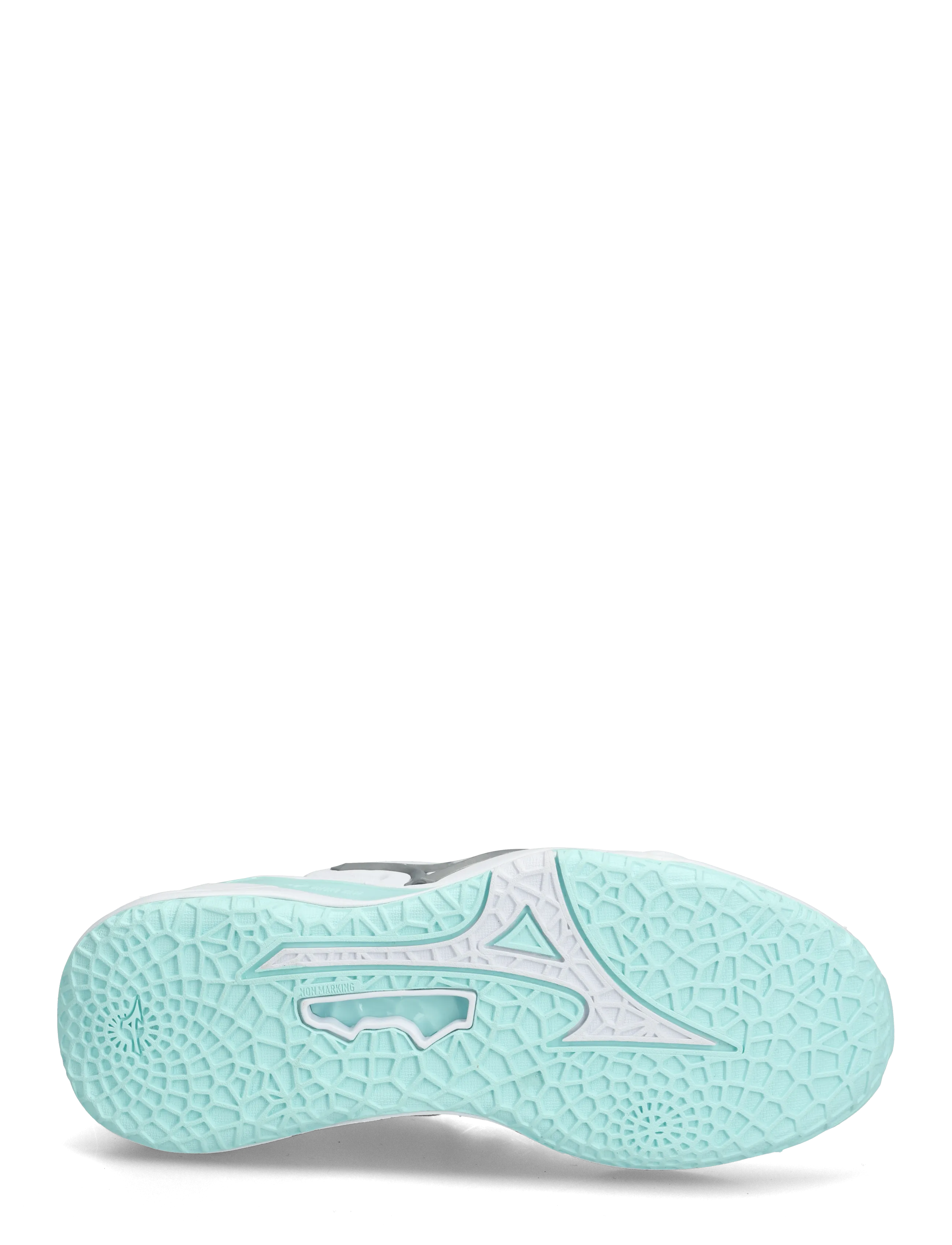 Mizuno - WAVE STEALTH NEO 2(W) - indendørs sportssko - white/blue tint - 4