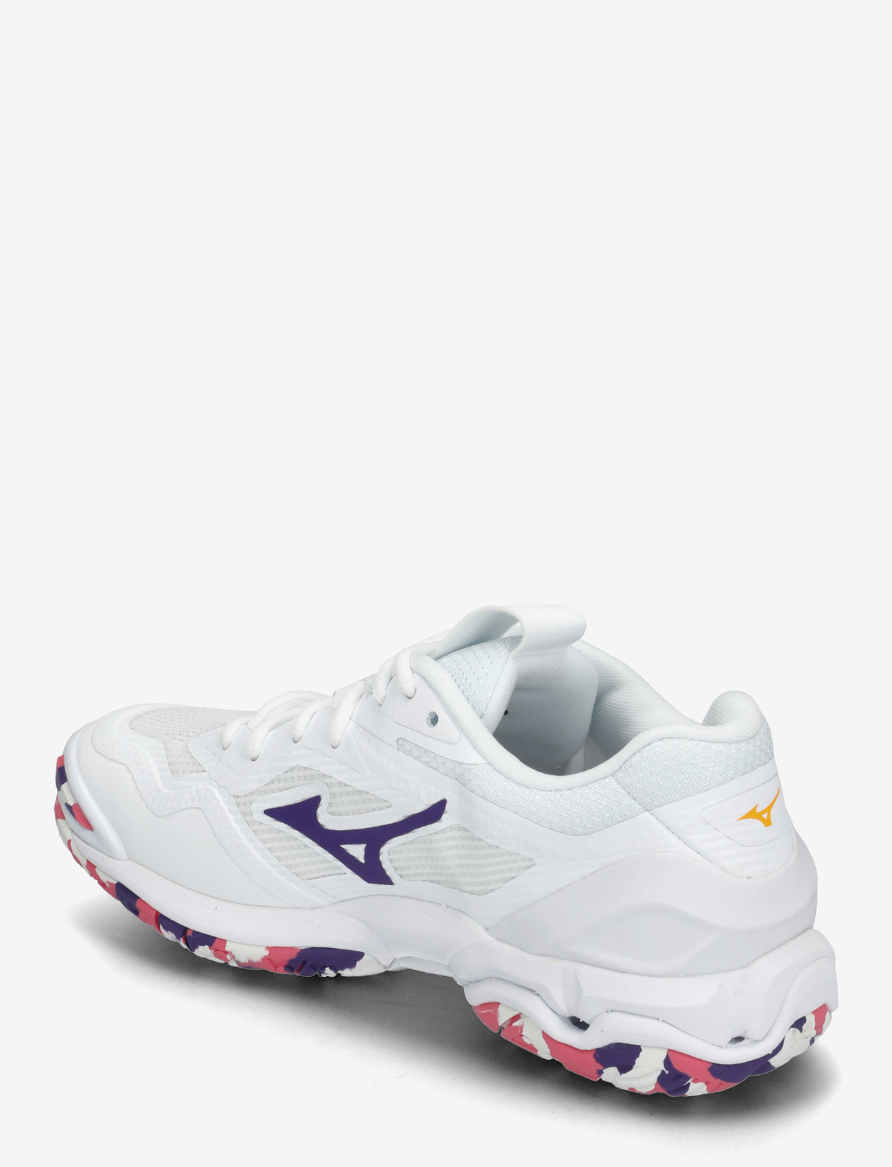 Mizuno - WAVE STEALTH 6(W) - indoor-sportschuhe - white/violet indigo/camellia rose - 2