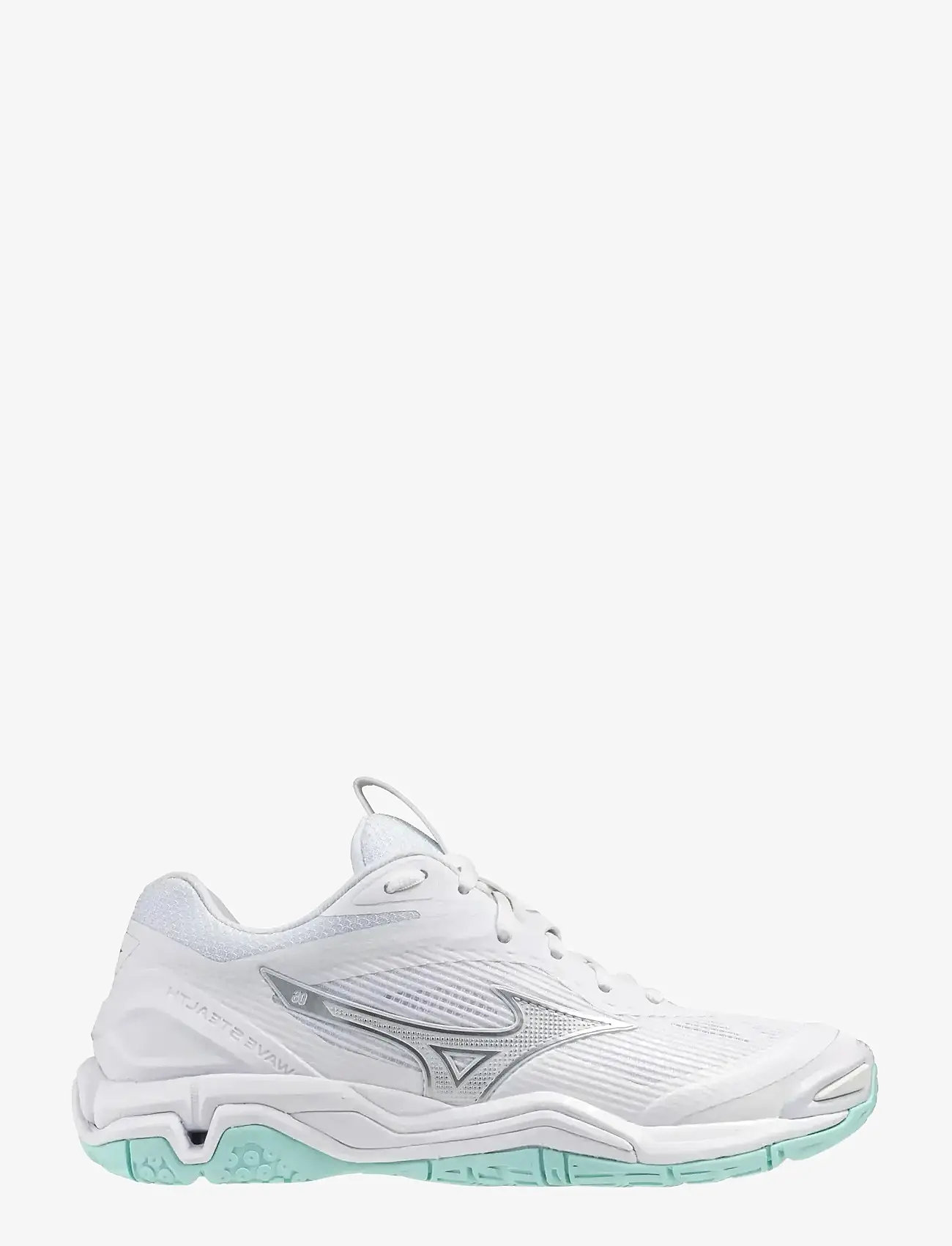 Mizuno - WAVE STEALTH 6(W) - indendørs sportssko - white/blue tint - 1