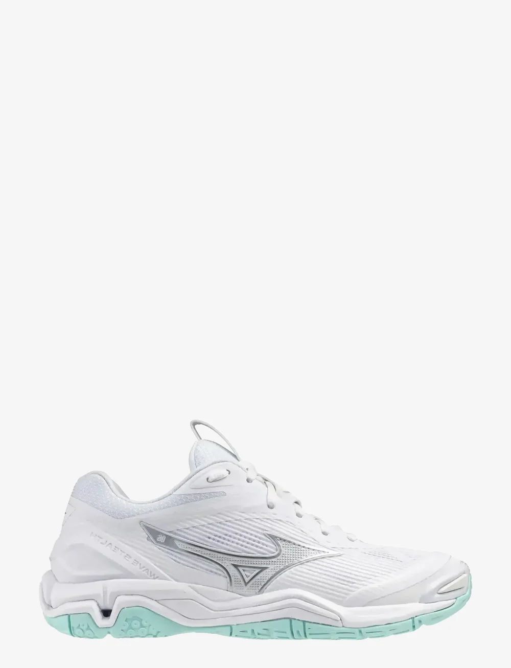 Mizuno - WAVE STEALTH 6(W) - inomhusskor - white/blue tint - 1