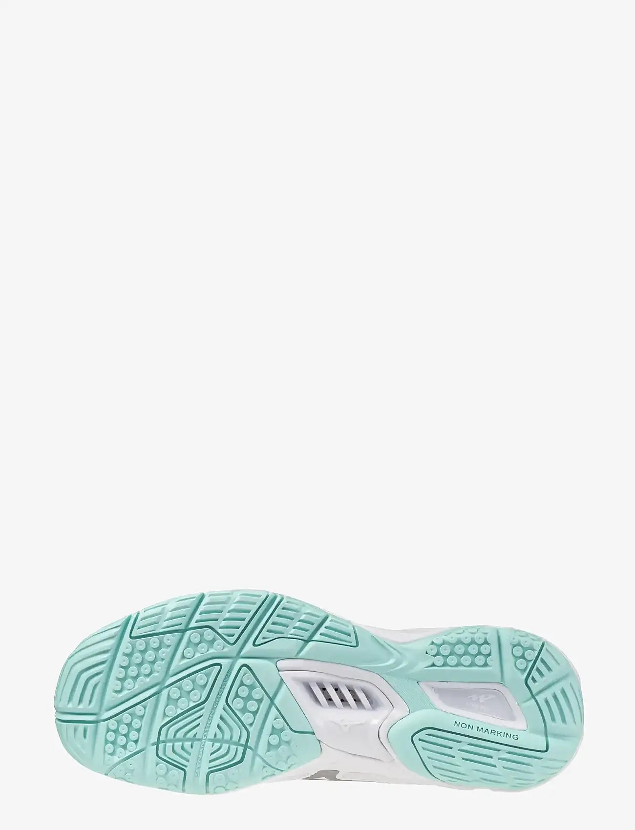 Mizuno - WAVE STEALTH 6(W) - indendørs sportssko - white/blue tint - 2