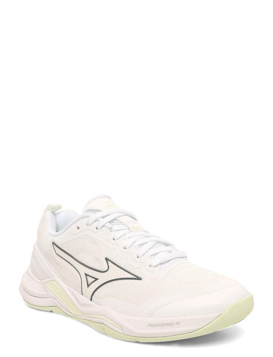 Mizuno - WAVE STEALTH ELITE(W) - indoor-sportschuhe - white/aqua gray - 0