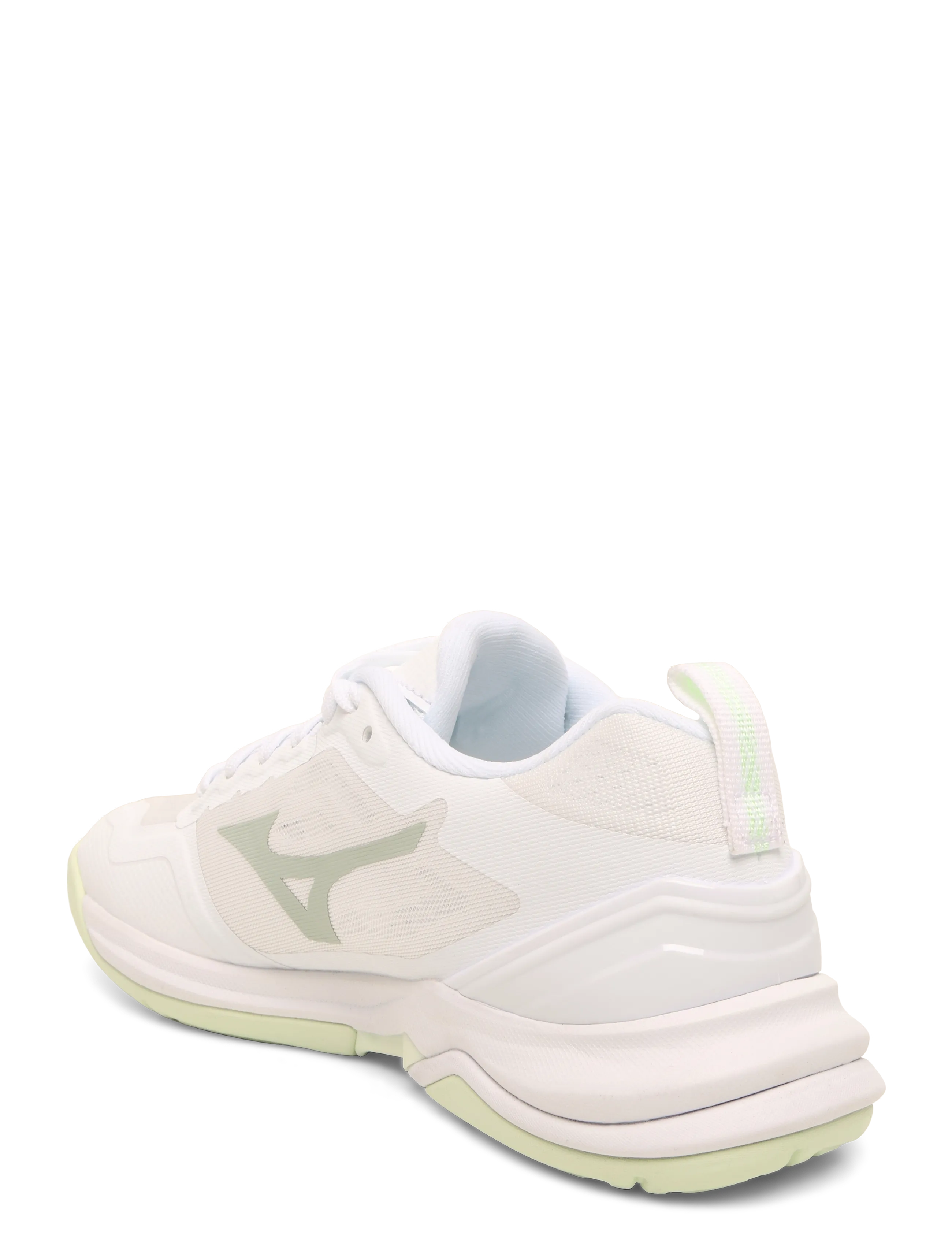 Mizuno - WAVE STEALTH ELITE(W) - siseruumide spordijalatsid - white/aqua gray - 1