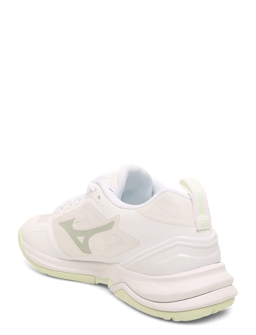 Mizuno - WAVE STEALTH ELITE(W) - indoor-sportschuhe - white/aqua gray - 1