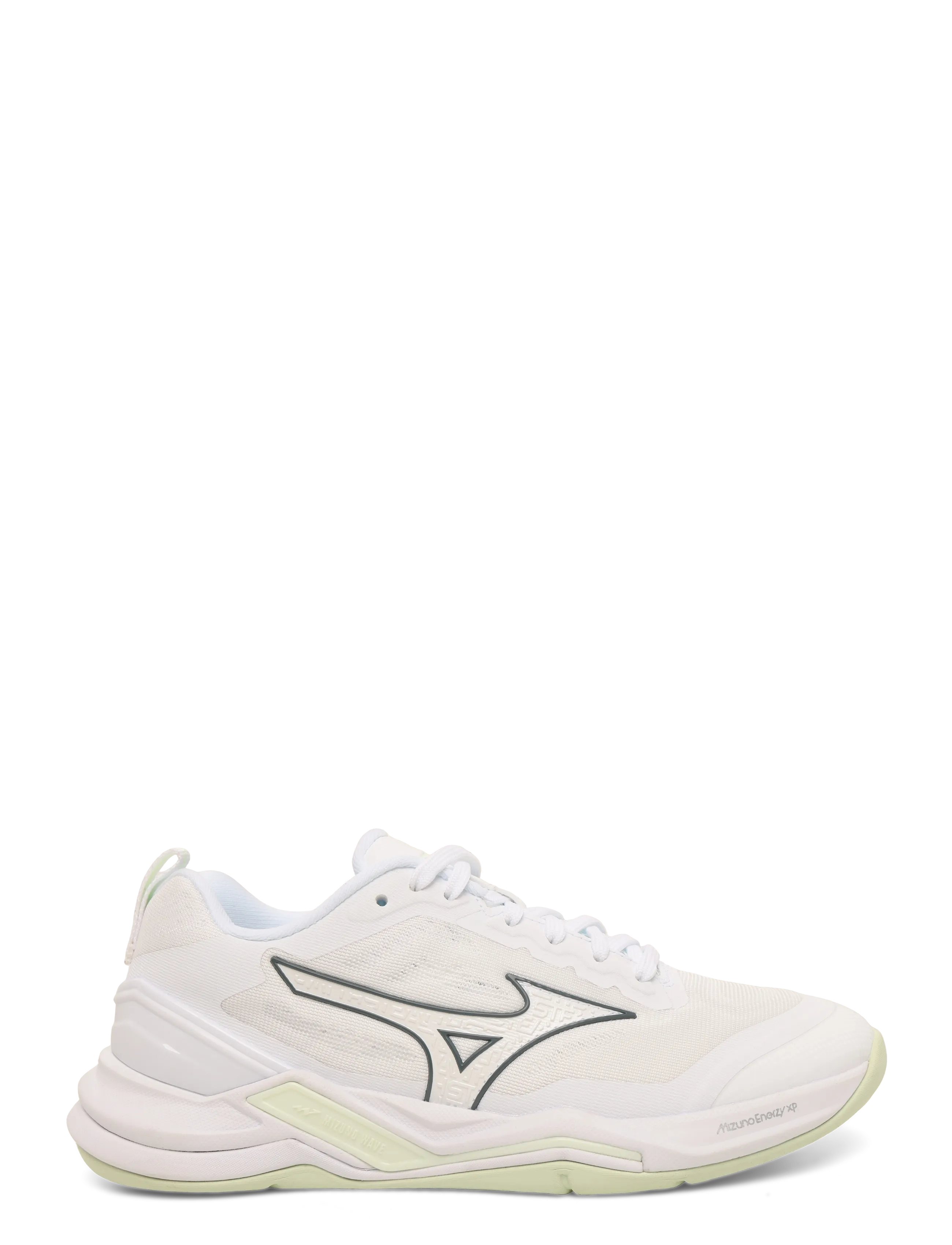 Mizuno - WAVE STEALTH ELITE(W) - siseruumide spordijalatsid - white/aqua gray - 2