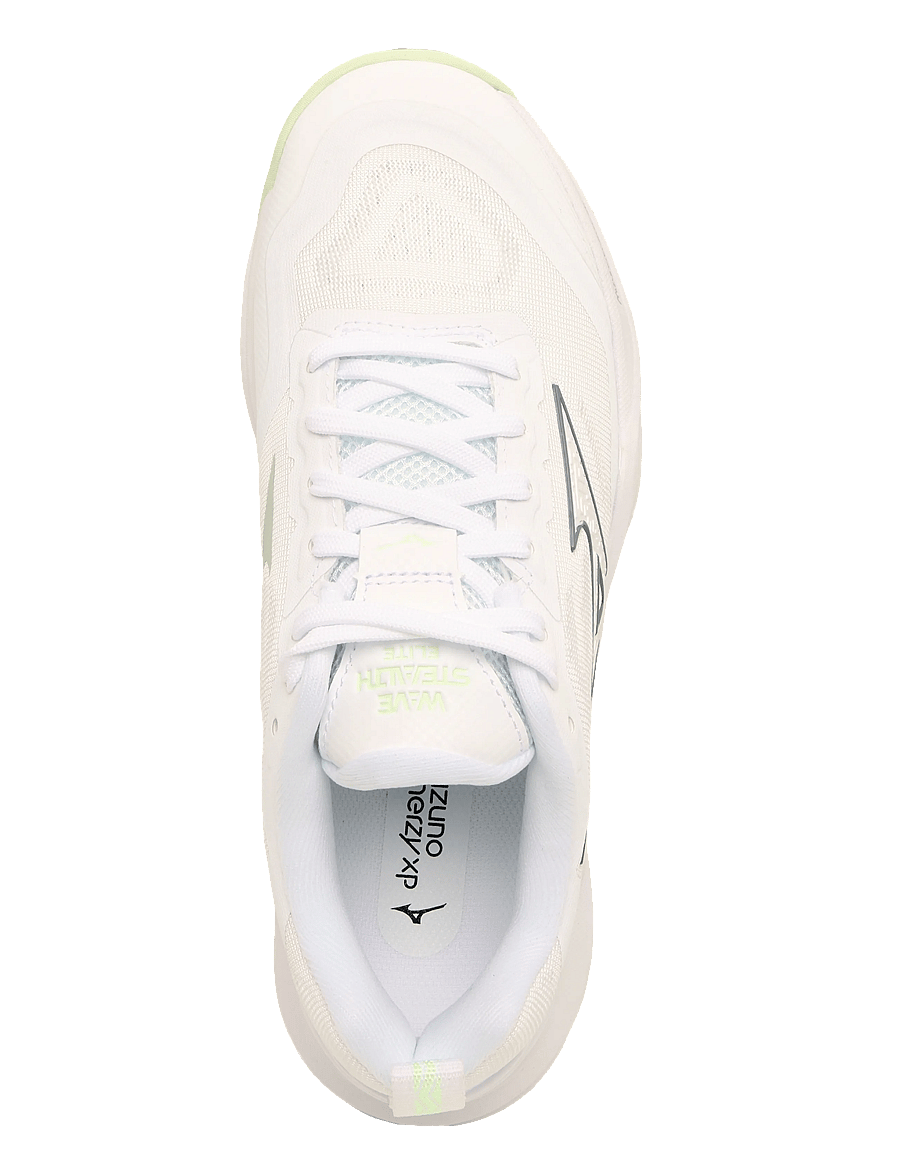 Mizuno - WAVE STEALTH ELITE(W) - indoor-sportschuhe - white/aqua gray - 3