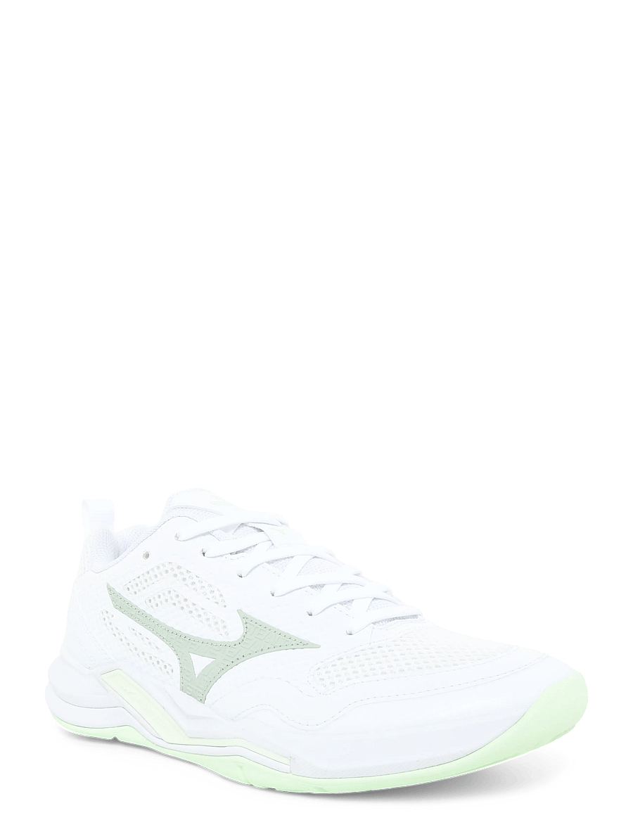 Mizuno - WAVE STEALTH PRO(W) - siseruumide spordijalatsid - white/aqua gray - 0