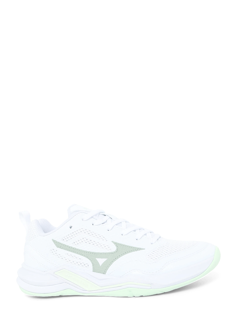 Mizuno - WAVE STEALTH PRO(W) - siseruumide spordijalatsid - white/aqua gray - 2