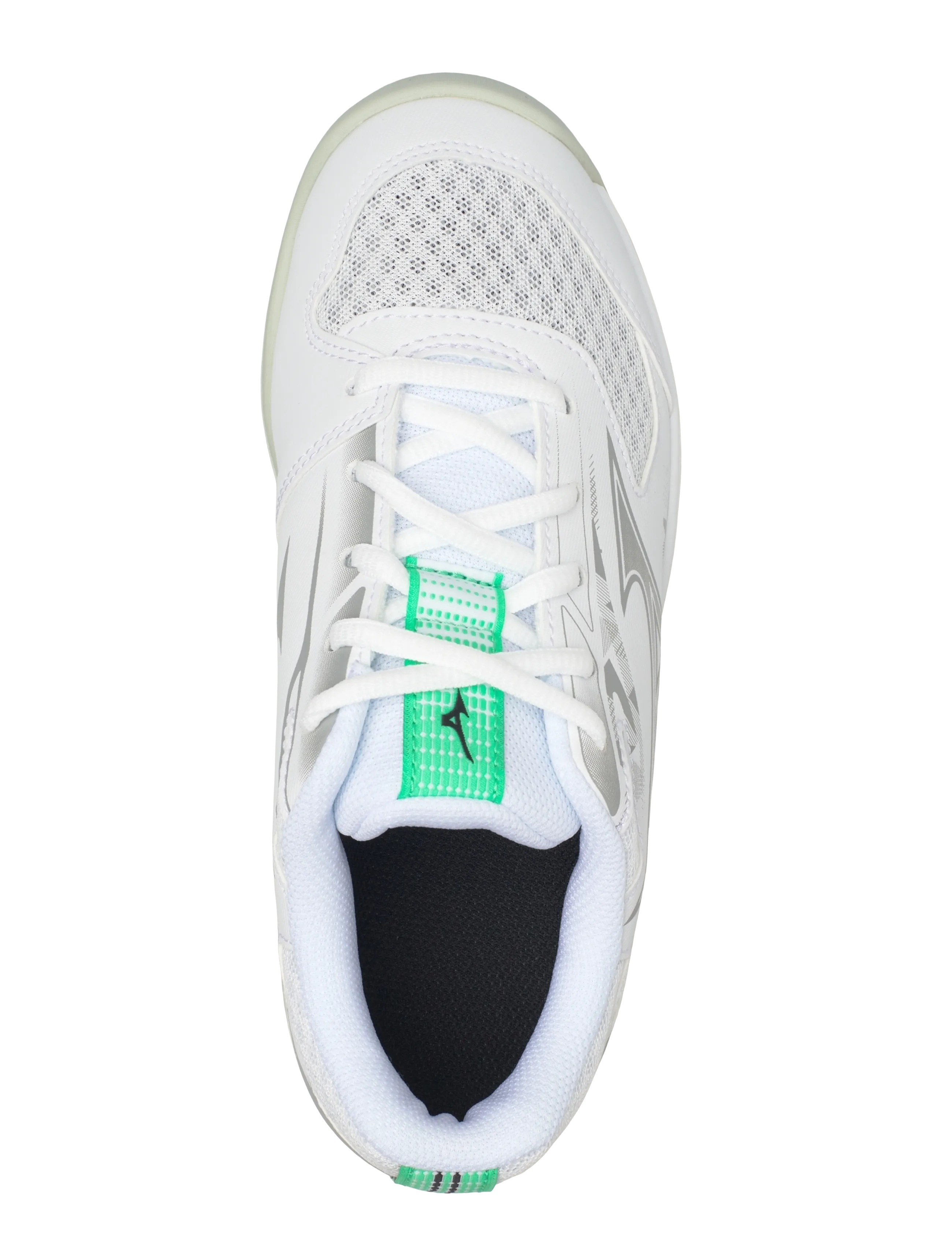 Mizuno - STEALTH STAR 3 Jr.(C) - träningsskor - white/black/frozen emerald - 3
