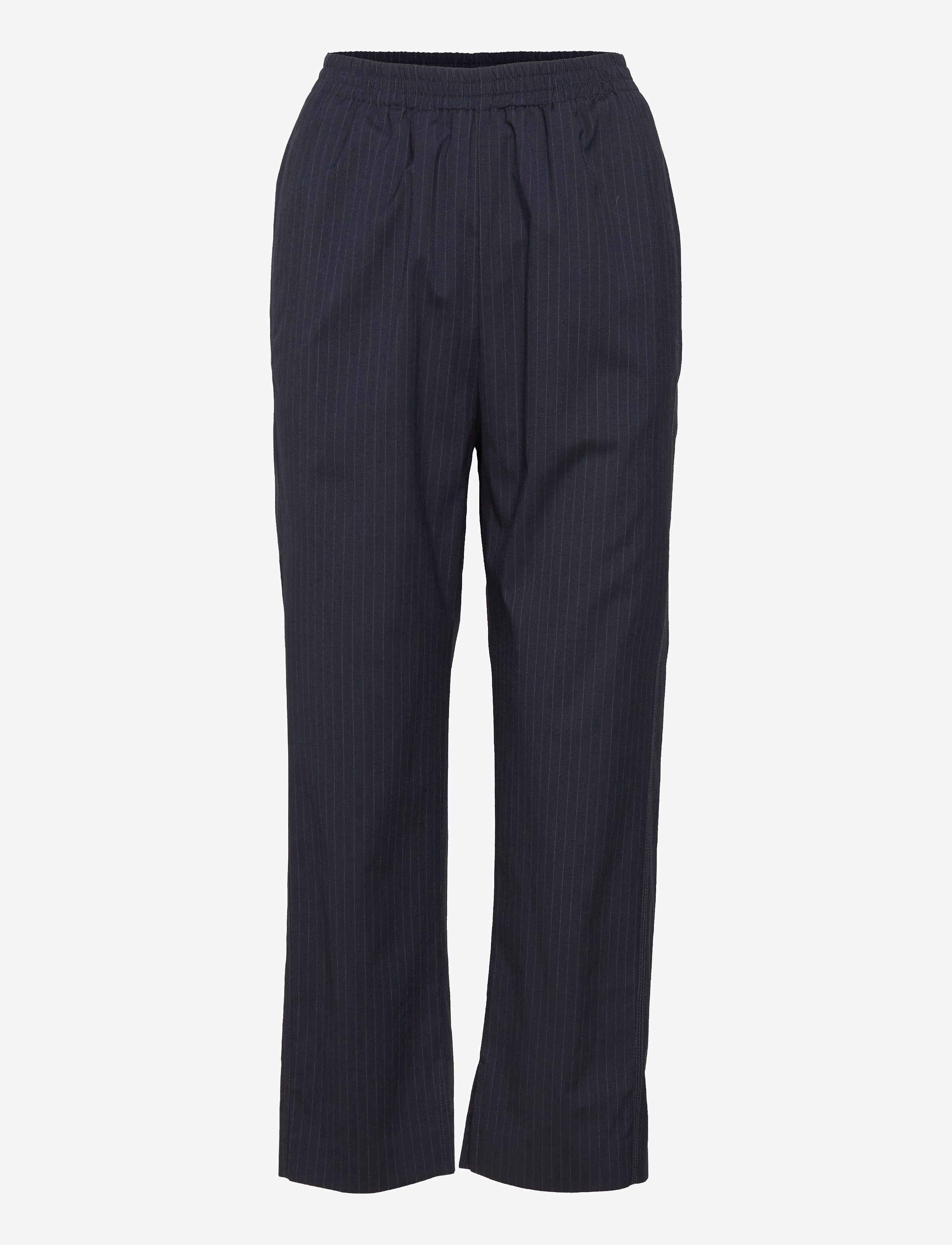 MM6 Maison Margiela - PANTS - navy pinstripe - 0