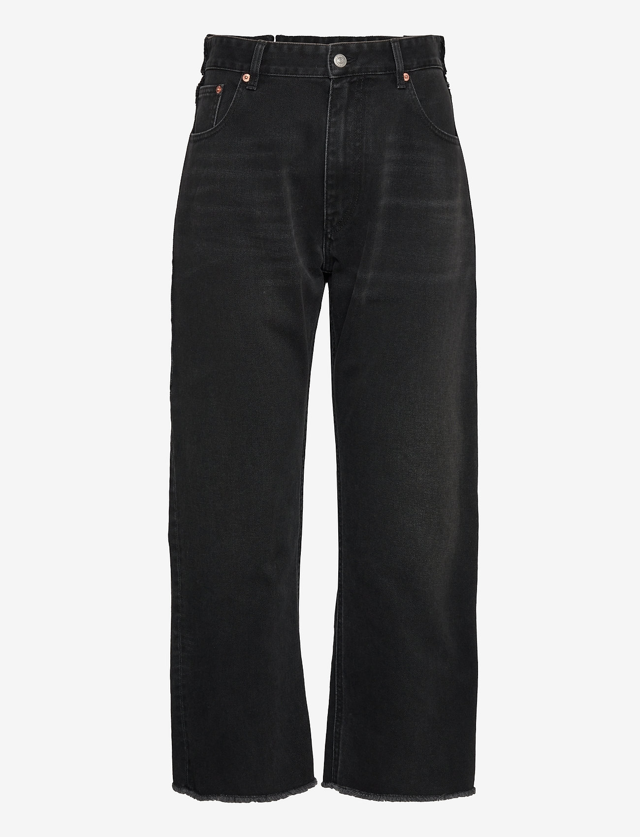 MM6 Maison Margiela - PANTS 5 POCKETS - black denim - 0