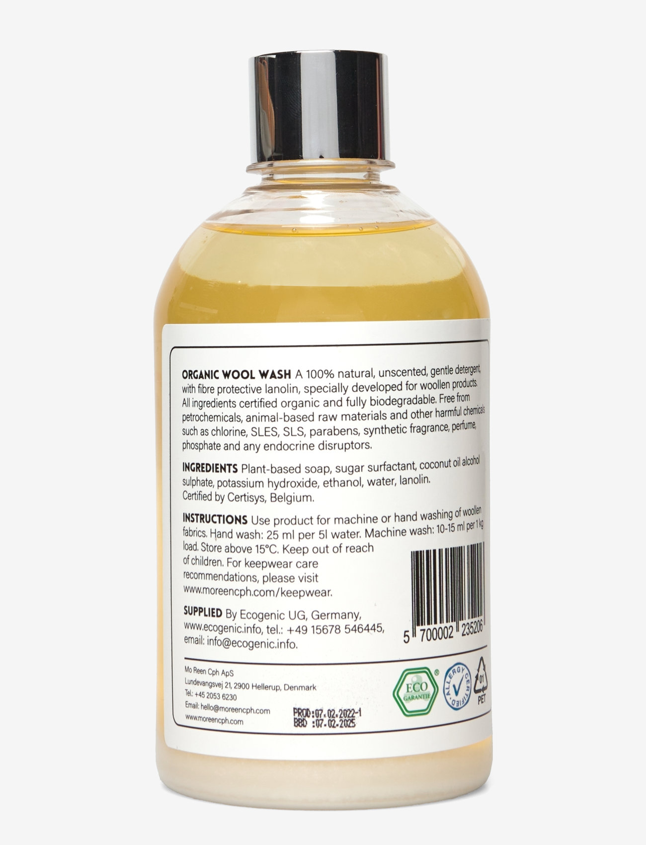 Mo Reen Cph - Organic Wool Wash - transparent - 1