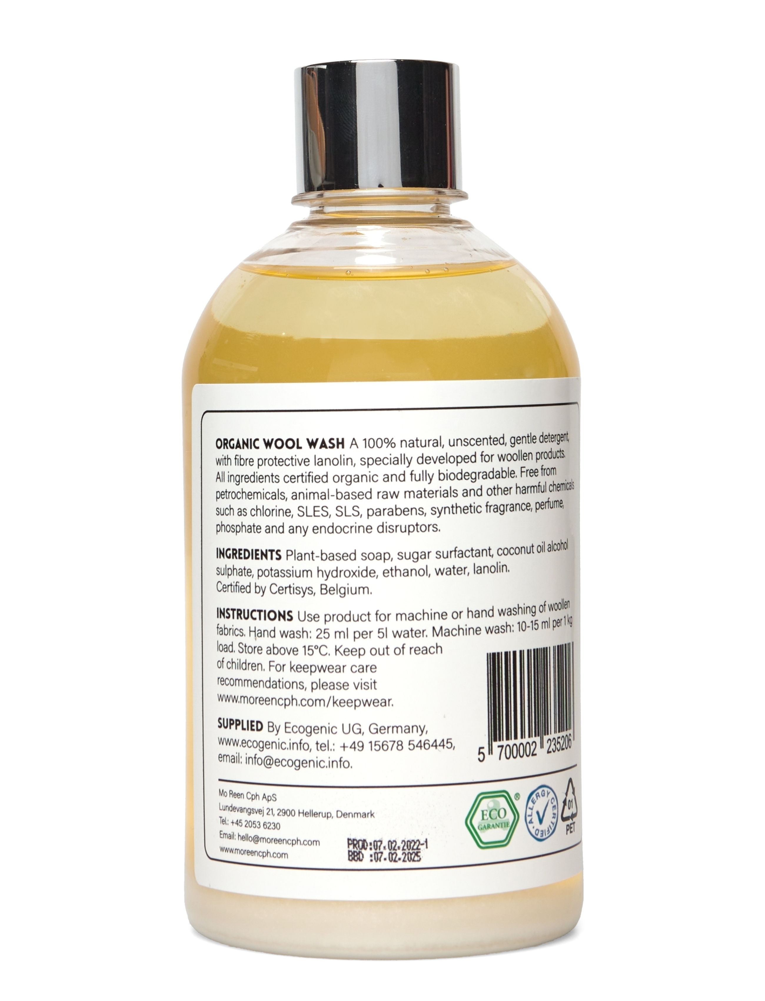 Mo Reen Cph - Organic Wool Wash - transparent - 1