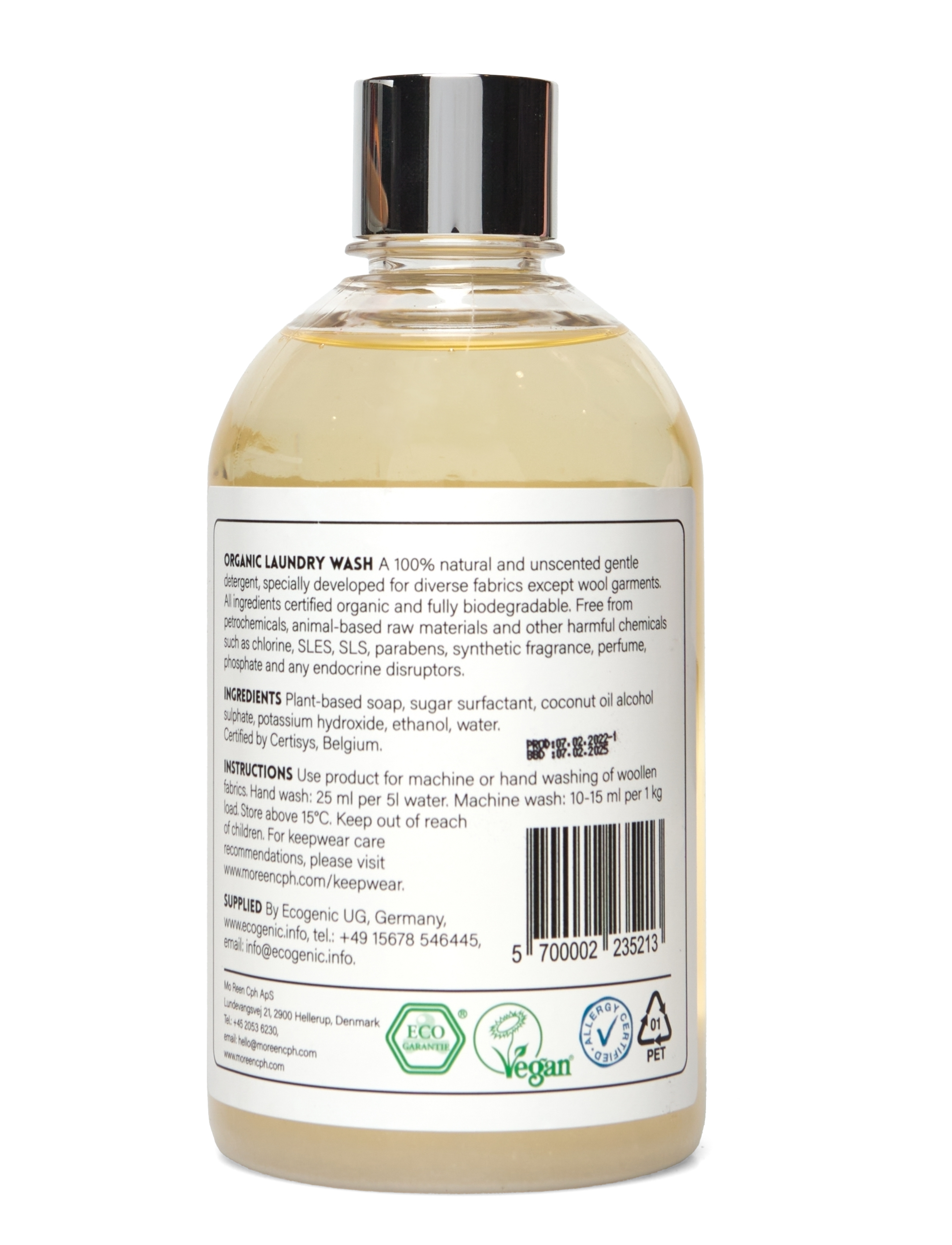 Mo Reen Cph - Organic Laundry Wash - transparent - 1