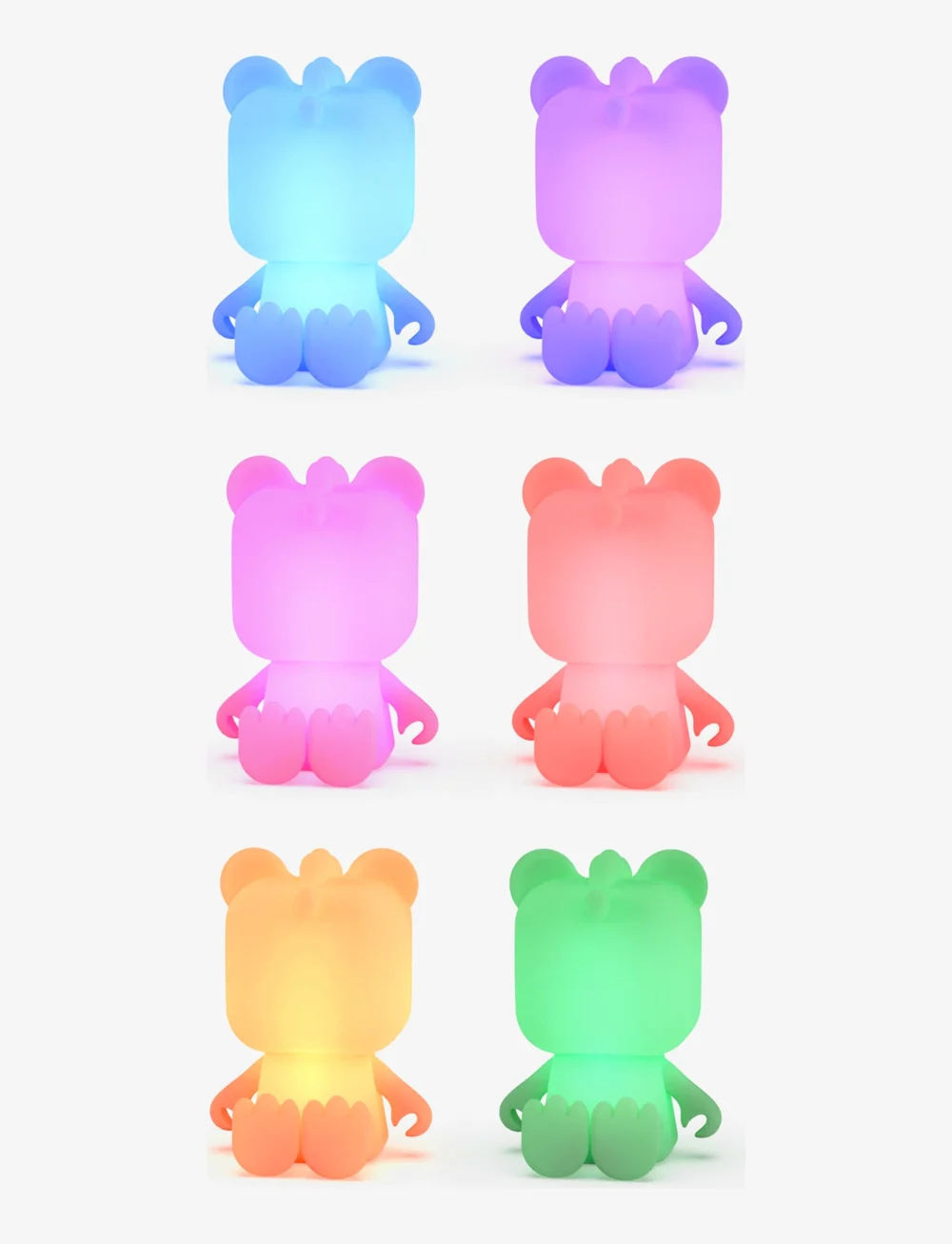 Mobility On Board - Dino Light - nachtlampen - multi-colored - 2